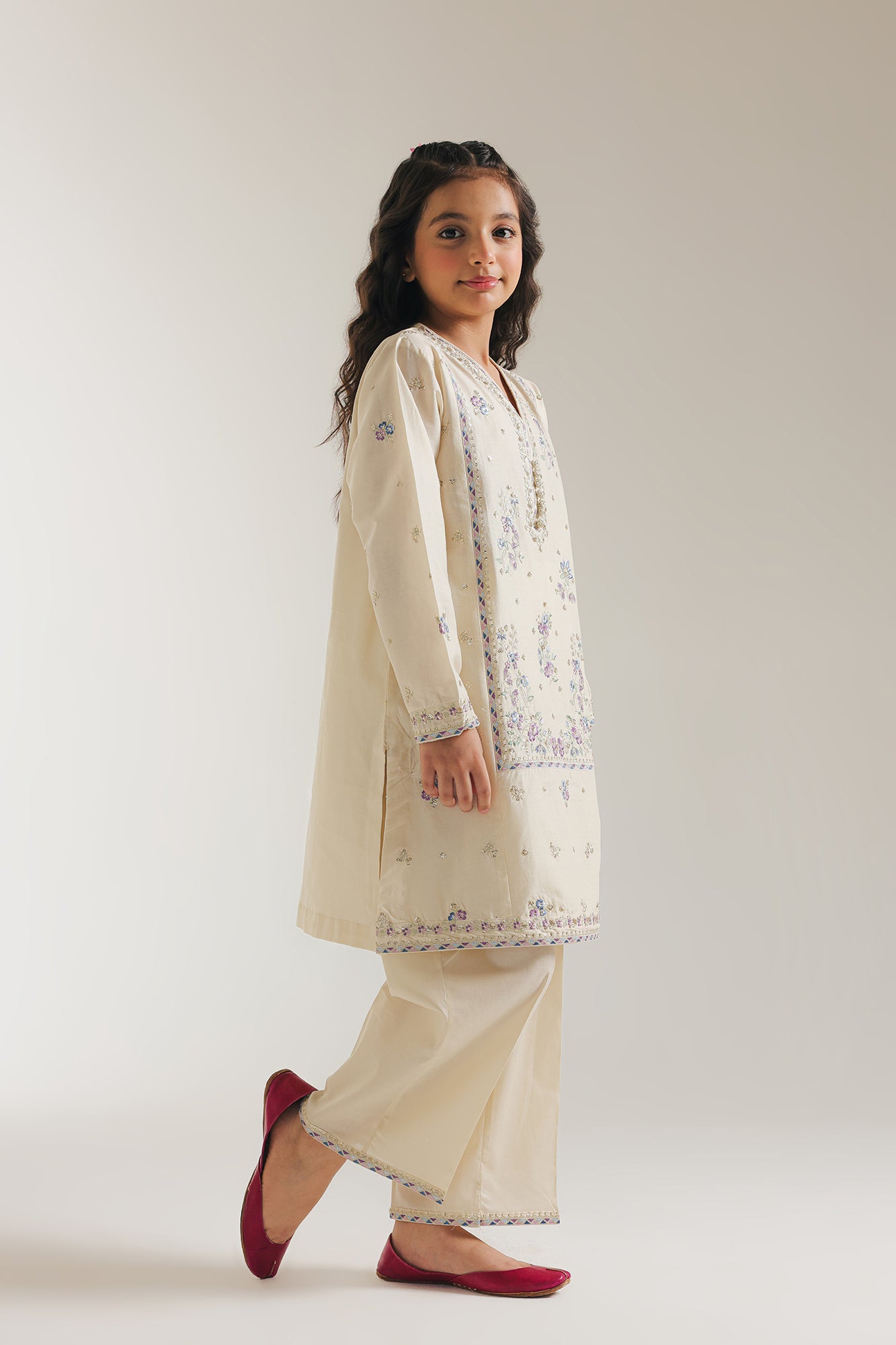 EMBROIDERED SUIT (E0704/404/002)