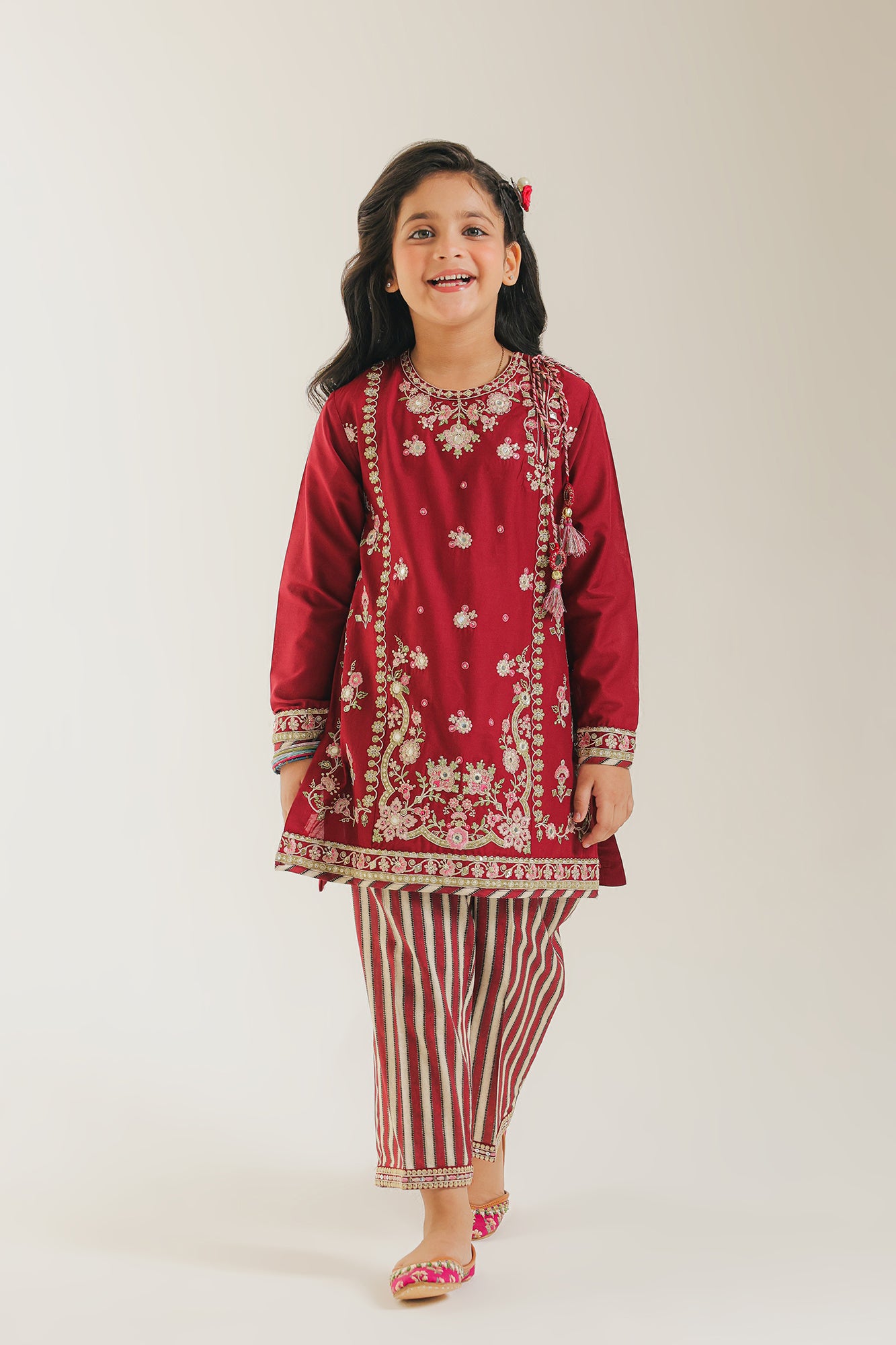 EMBROIDERED SUIT (E404/416/0717)