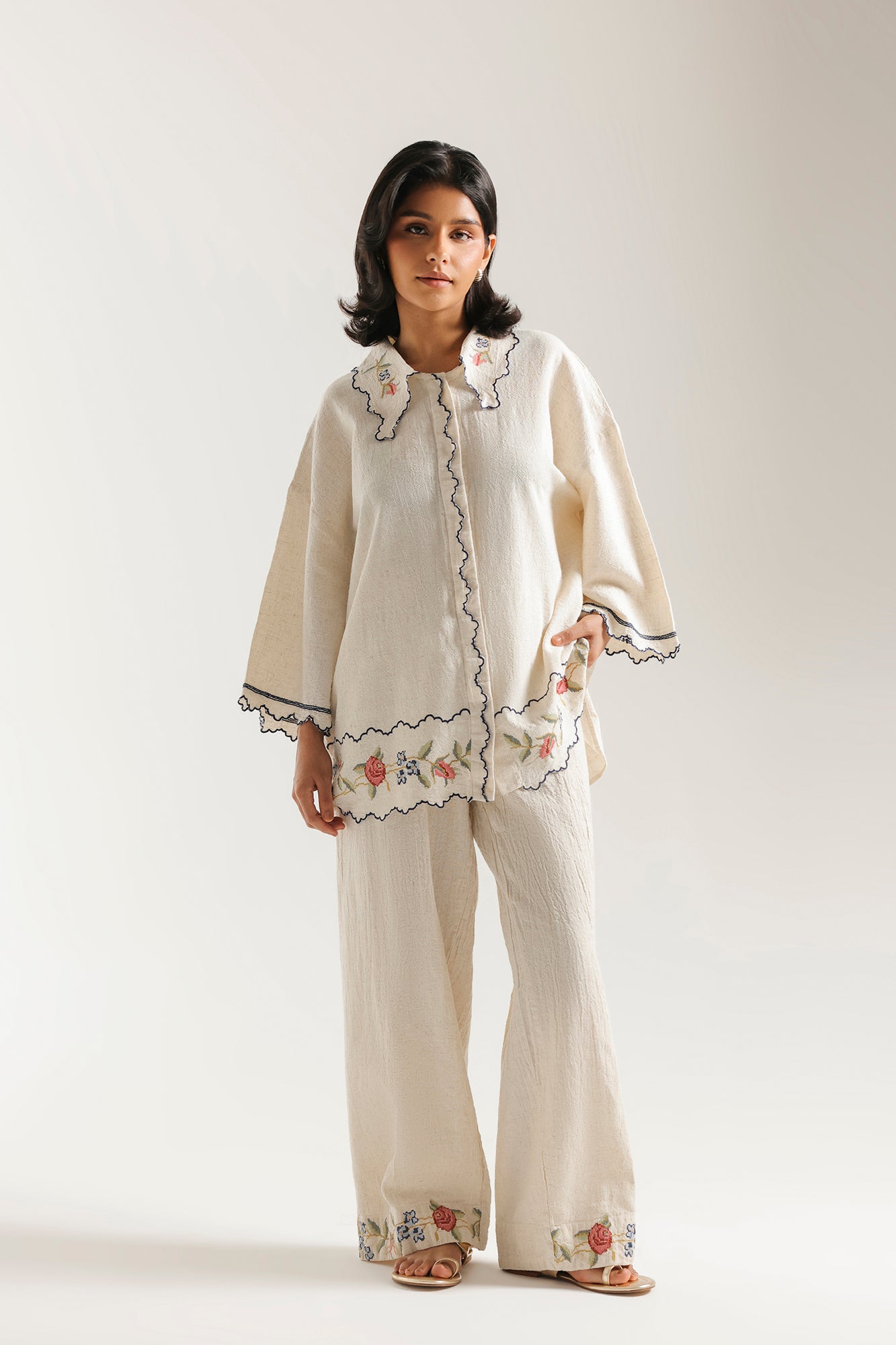 EMBROIDERED SUIT (E0765/106/005)