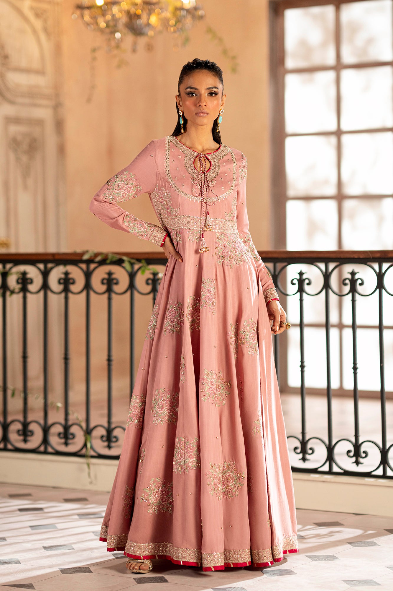 EMBROIDERED DRESS (E0768/104/314)