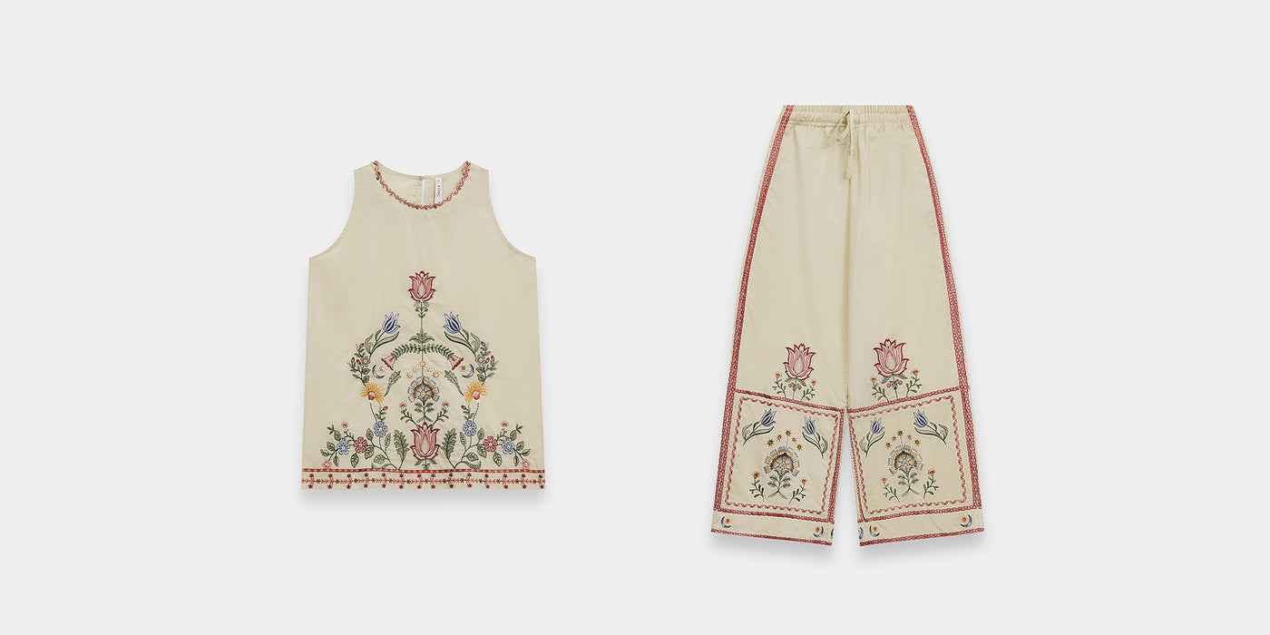 EMBROIDERED SUIT (E0770/119/004)