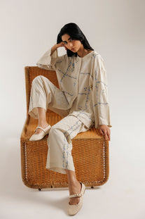 EMBROIDERED SUIT (E0804-106-005)