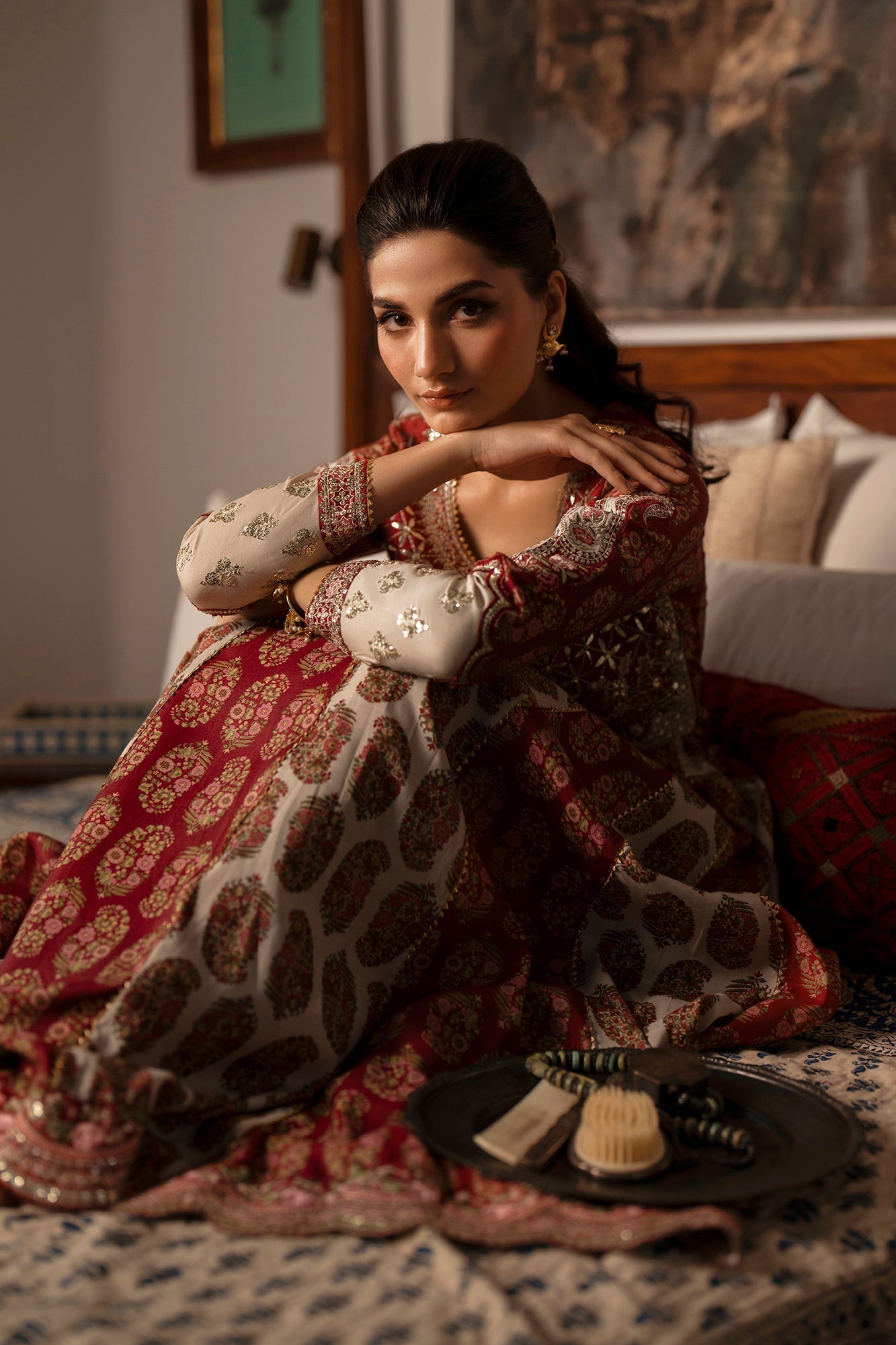 EMBROIDERED DRESS (E104/415/0806)