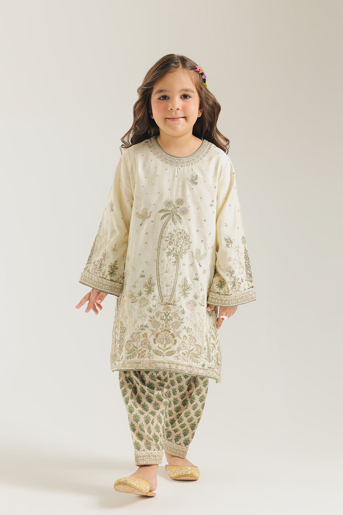 EMBROIDERED SUIT (E0809/404/115)