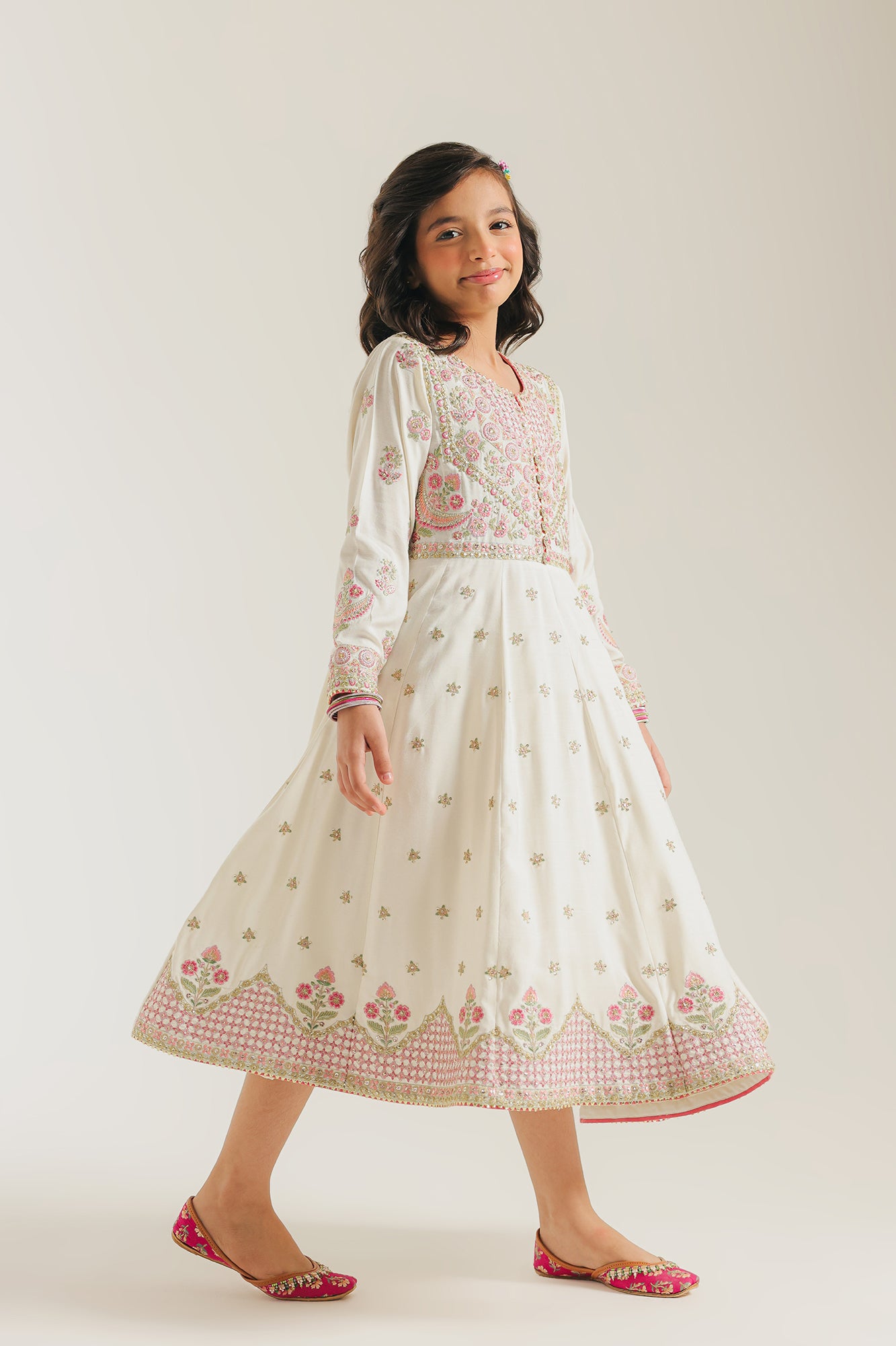 EMBROIDERED DRESS (E0821/404/003)