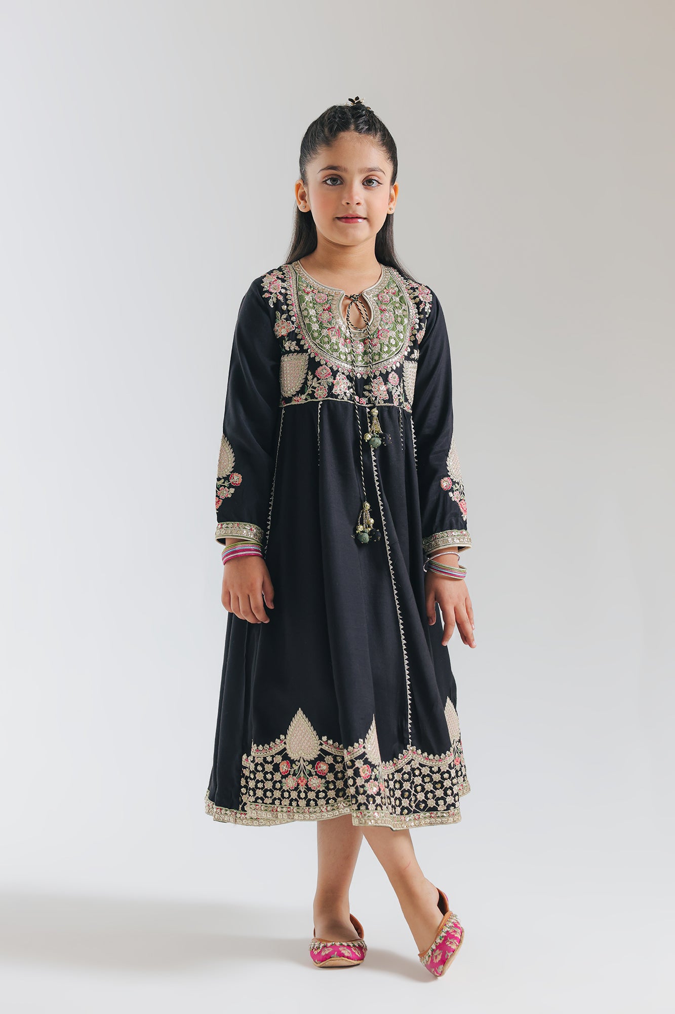 EMBROIDERED DRESS (E0831/404/902)
