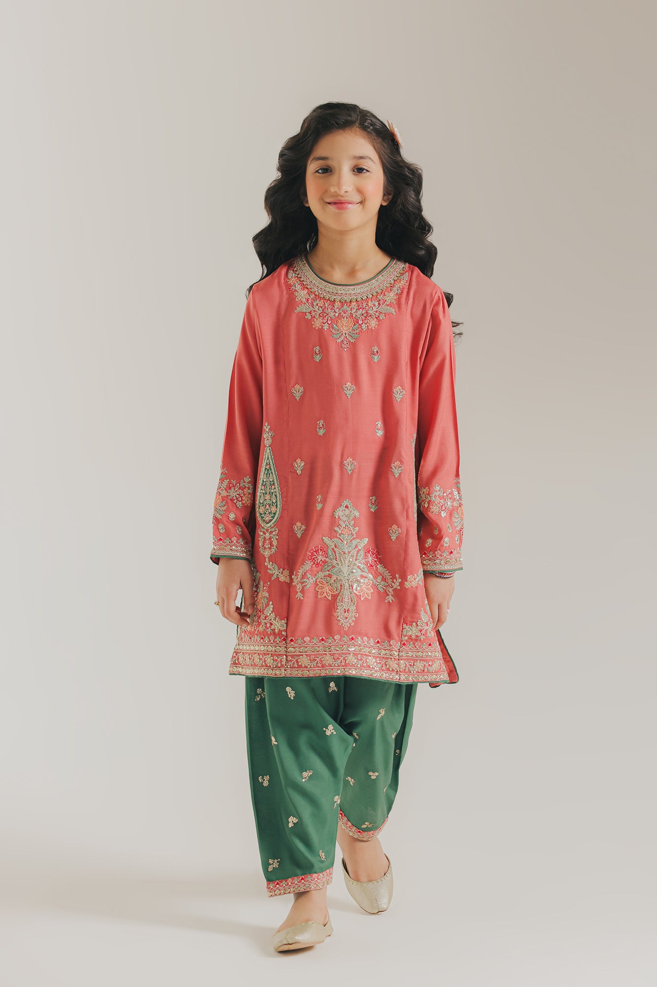 EMBROIDERED SUIT (E0838/404/313)