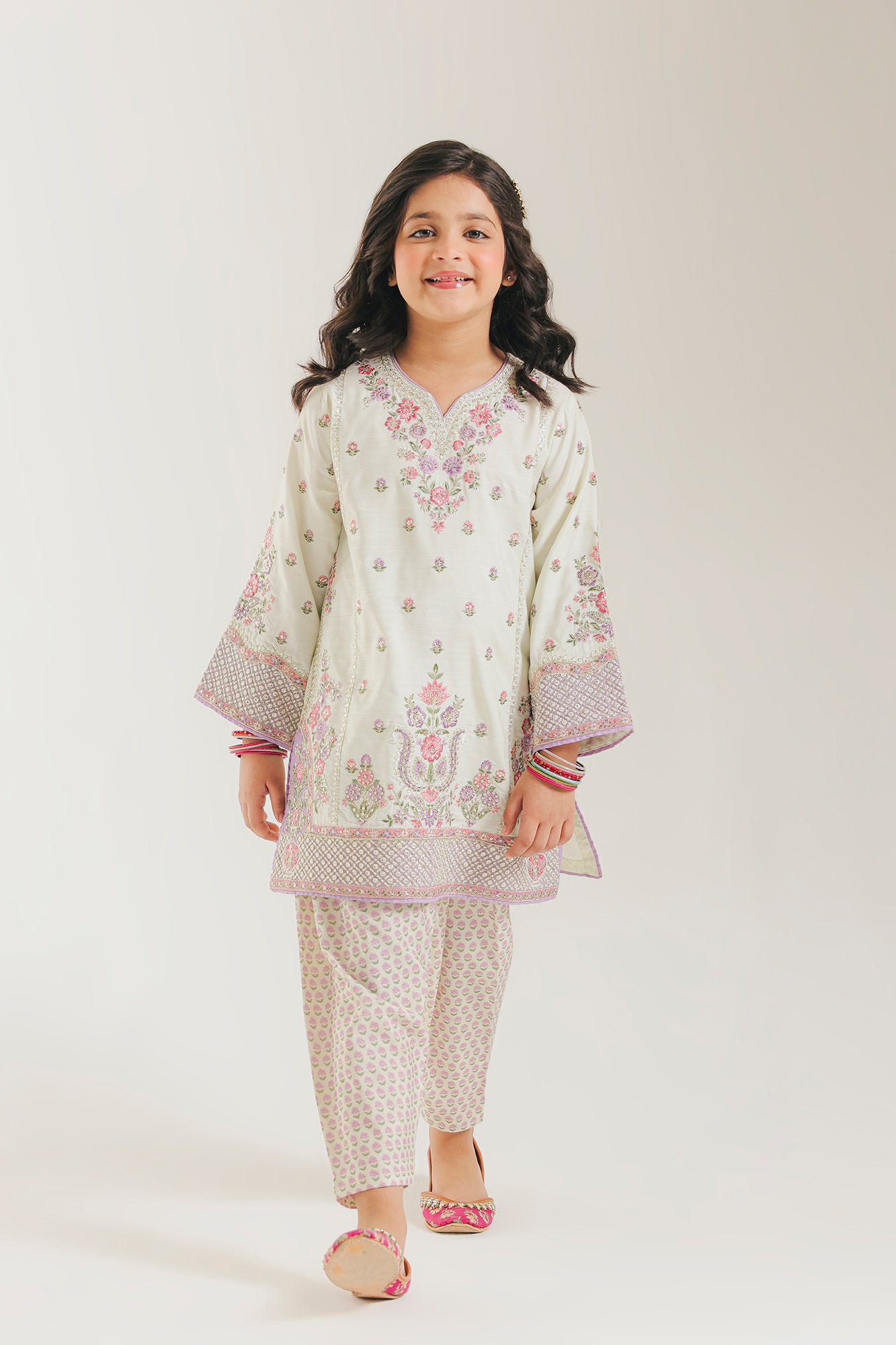 EMBROIDERED SUIT (E0842/404/003)