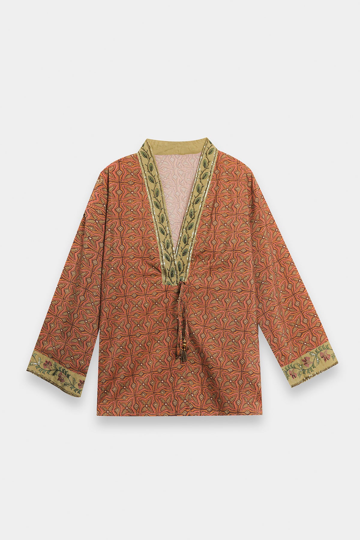 EMBROIDERED SUIT (E0874/119/821)