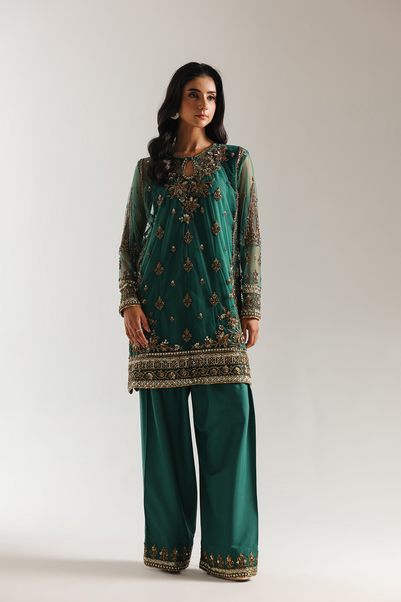 EMBROIDERED SUIT (E0901/104/706)