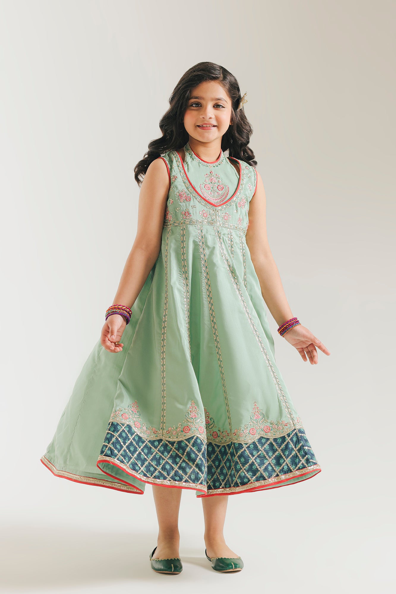 EMBROIDERED DRESS (E0909/404/714 E0909/304/714)