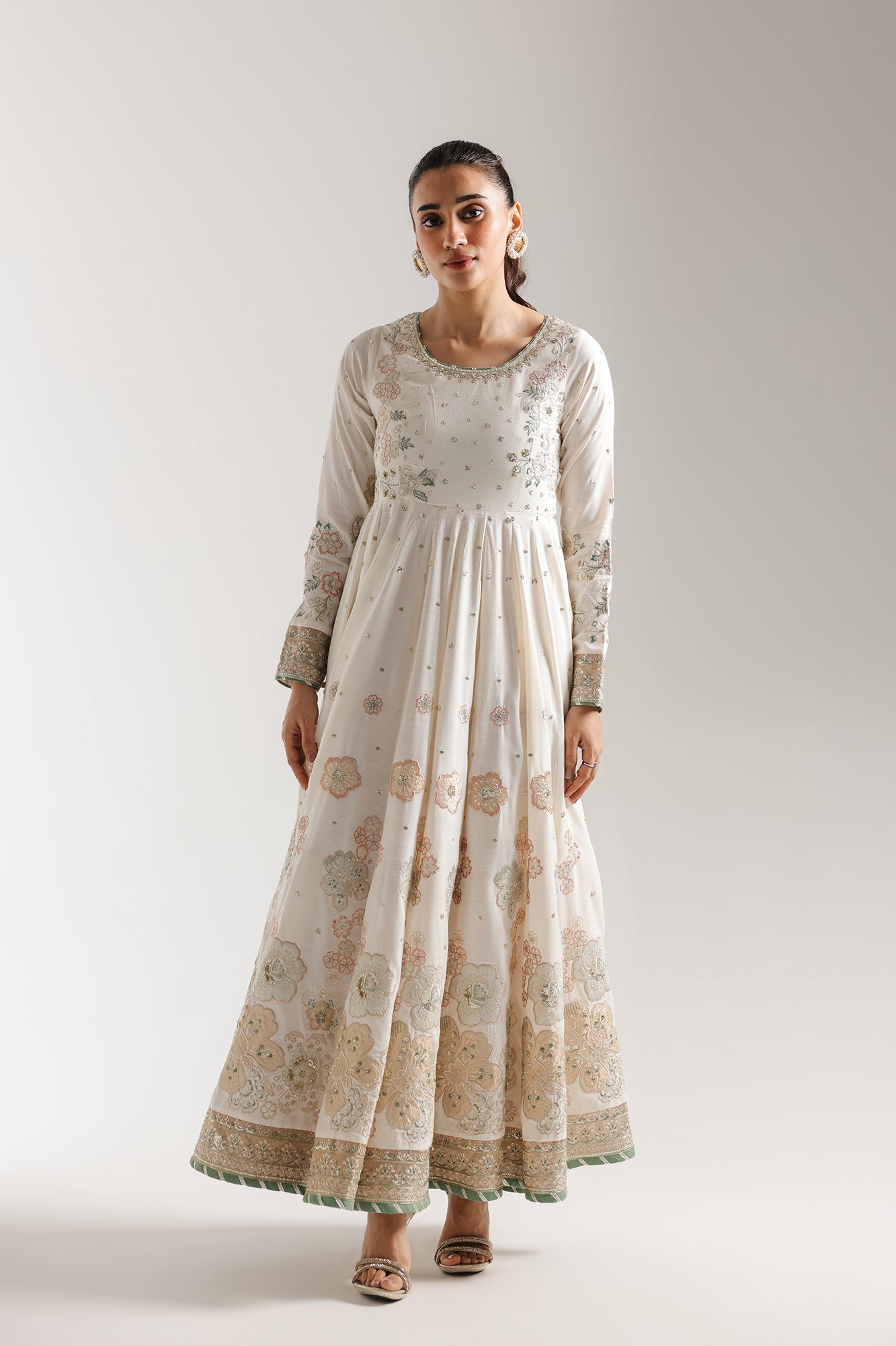 EMBROIDERED PISHWAS (E0956/104/003)