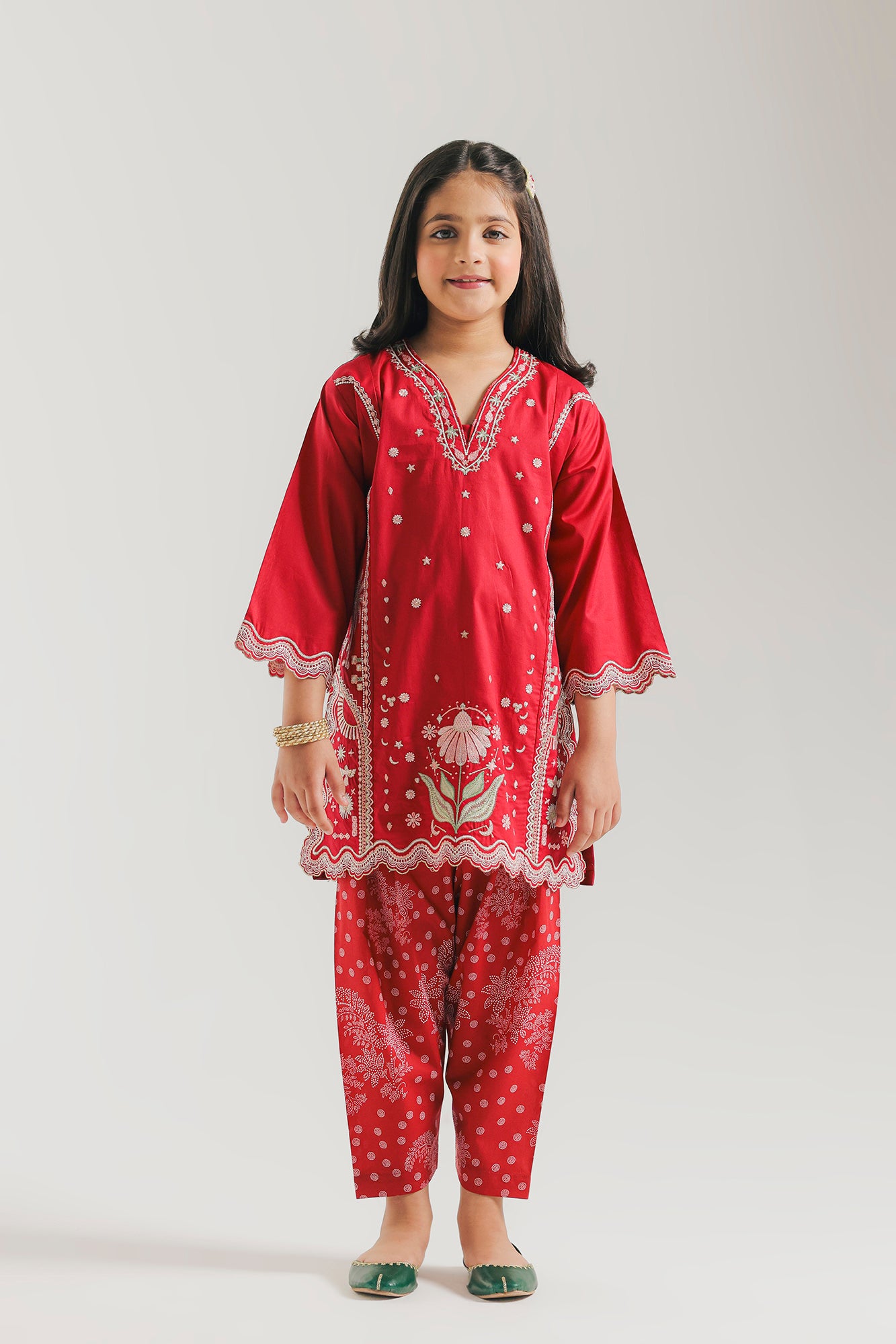 EMBROIDERED SUIT (E0981/404/307 E0981/304/307)