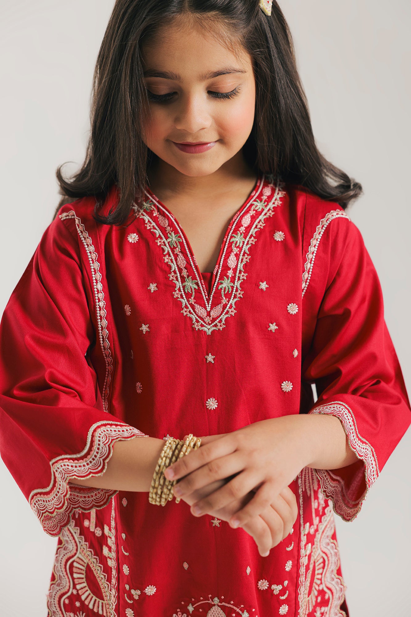 EMBROIDERED SUIT (E0981/404/307 E0981/304/307)