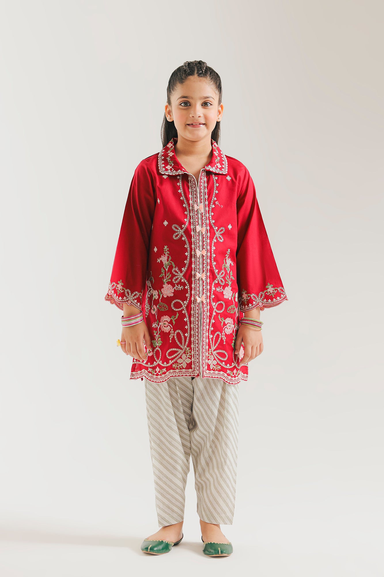 EMBROIDERED SUIT (E1001/404/305 E1001/304/305)