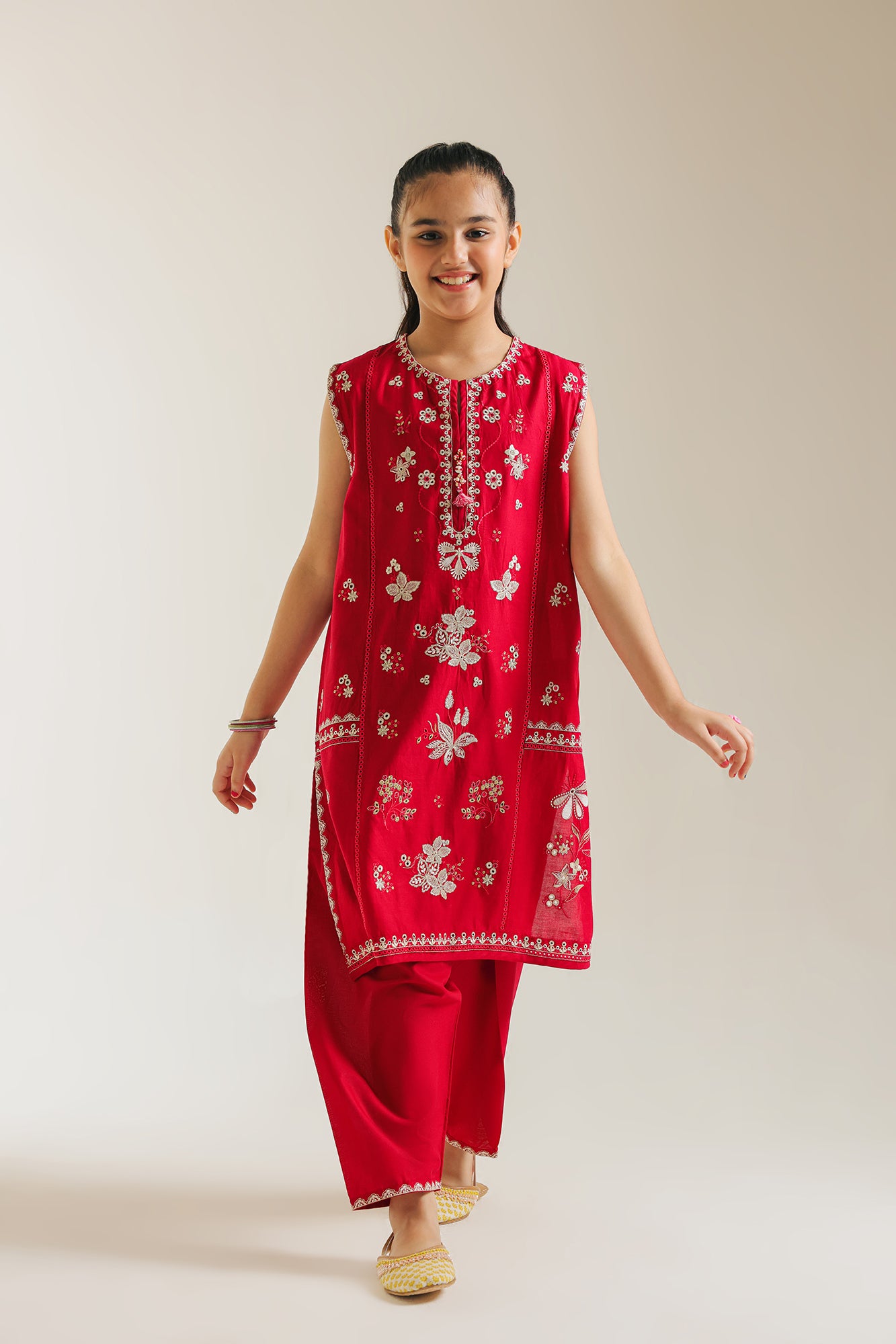 EMBROIDERED SUIT (E1077/402/304)