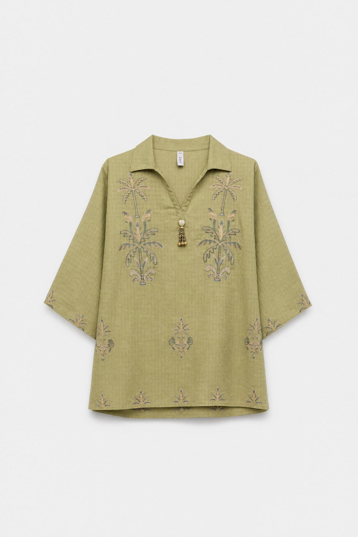 EMBROIDERED TOP (E1144/101/127)