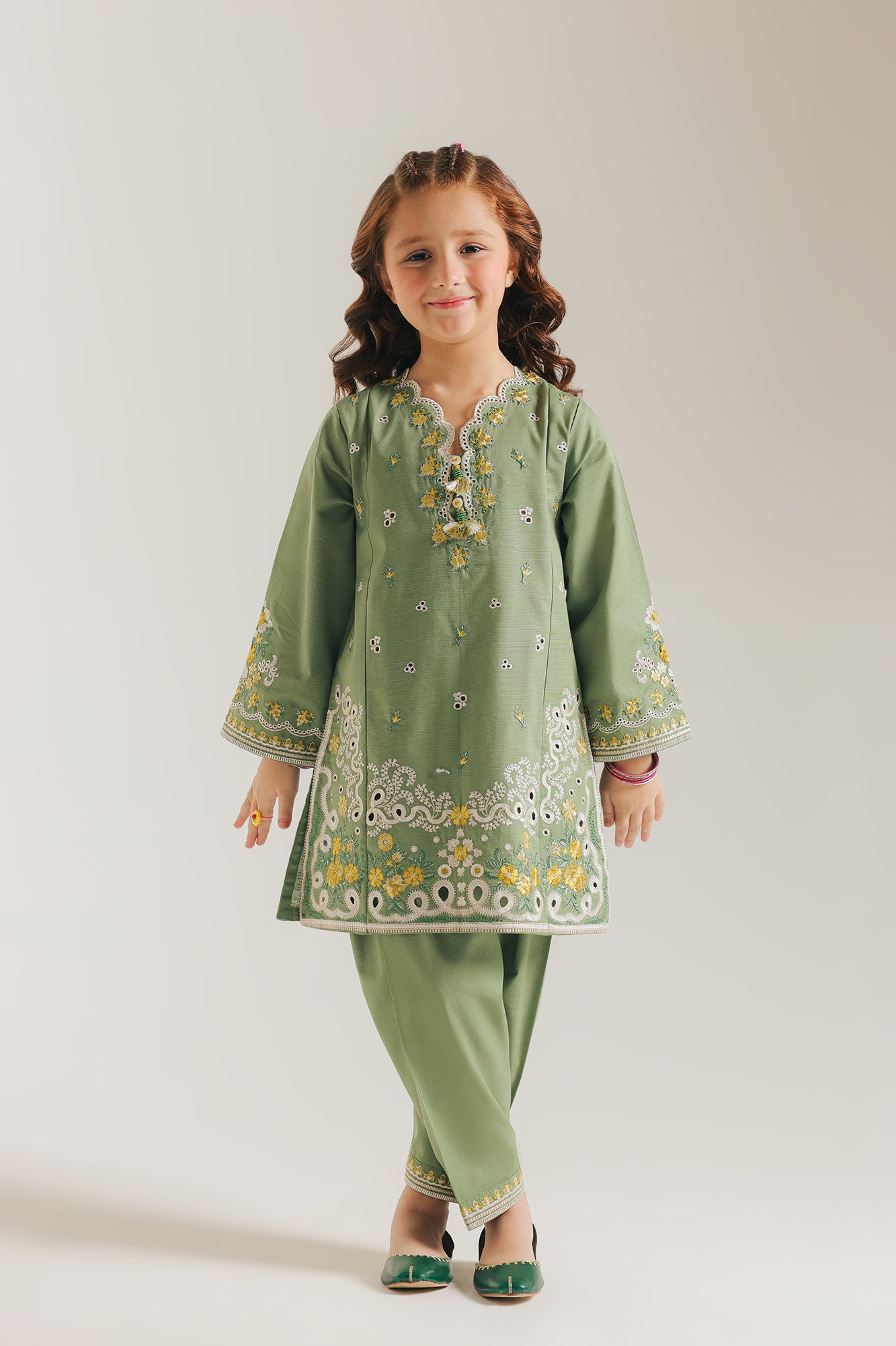 EMBROIDERED SUIT (E1342/402/127)