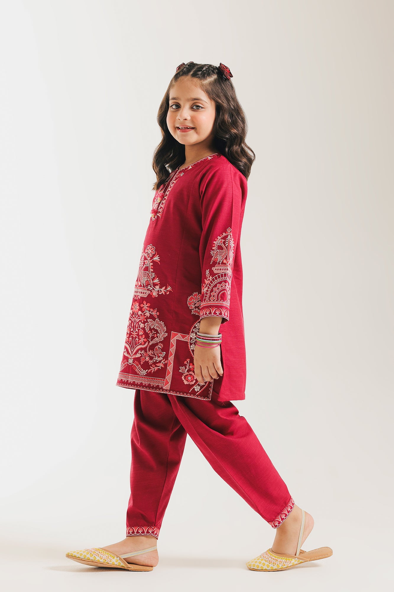 EMBROIDERED SUIT (E1358/402/403)