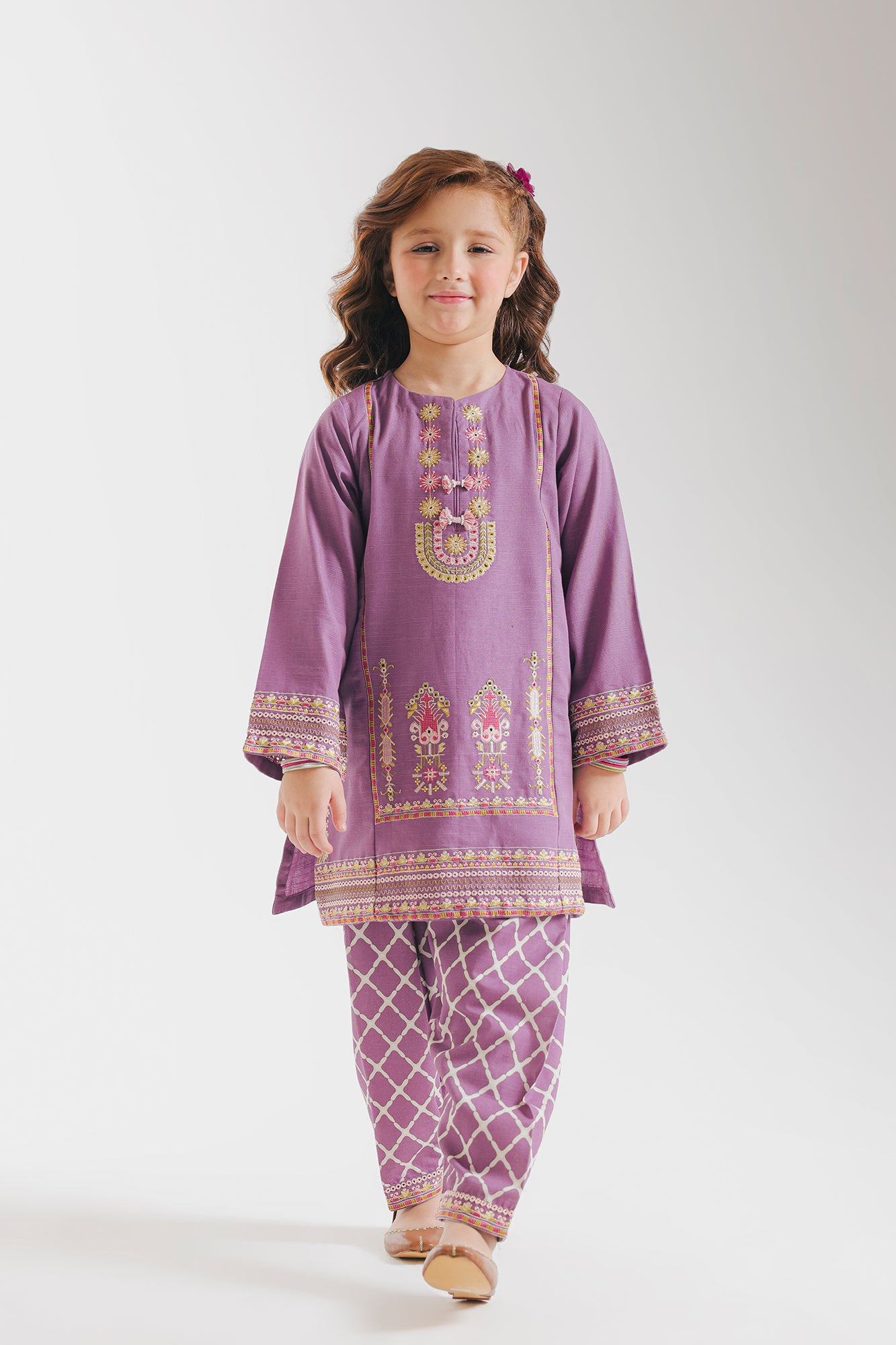 EMBROIDERED SUIT (E1367/402/512)