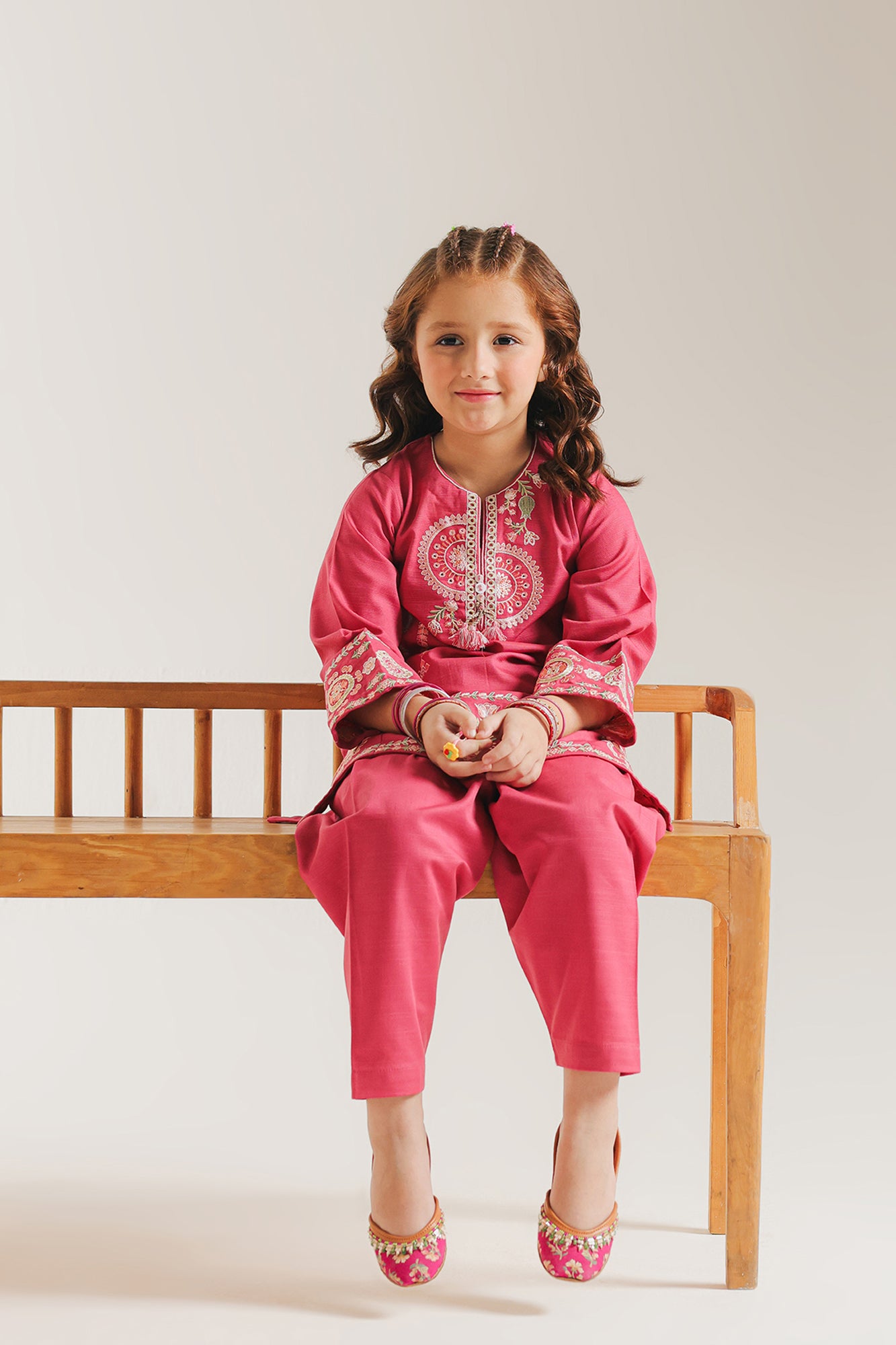 EMBROIDERED SUIT (E1378/402/409)