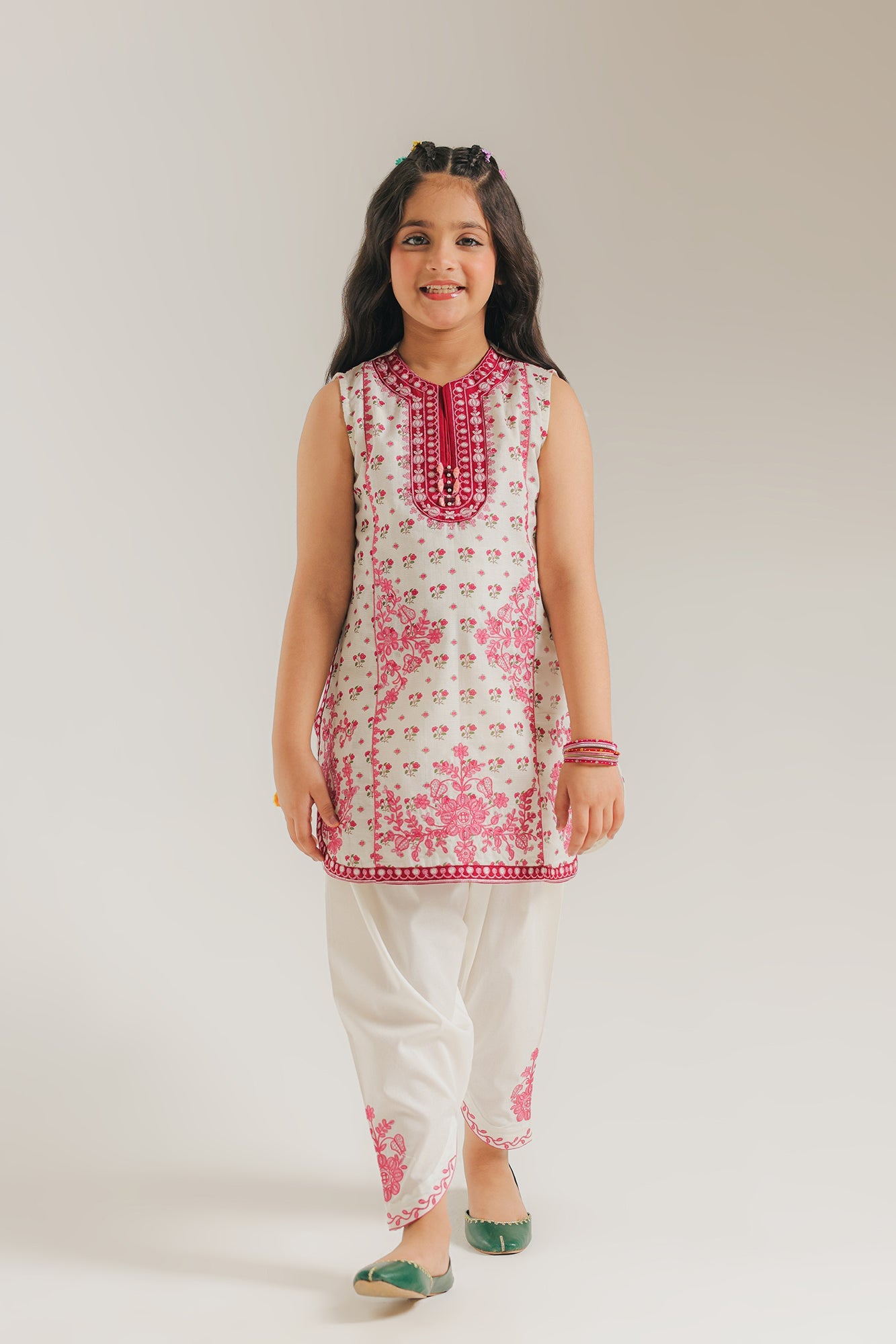 EMBROIDERED SUIT (E1517/402/005 E1517/302/005)