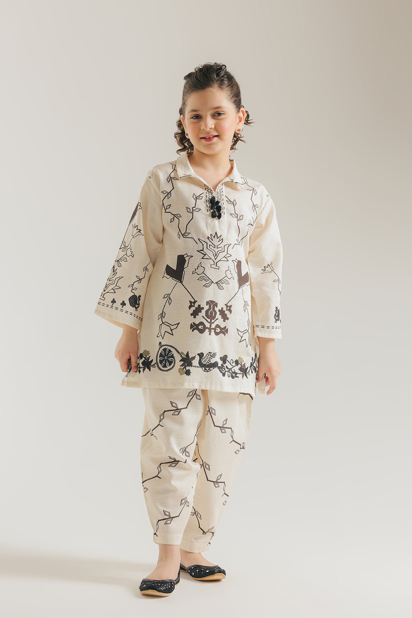 PRINTED SUIT (E1674/402/002 E1674/302/002)