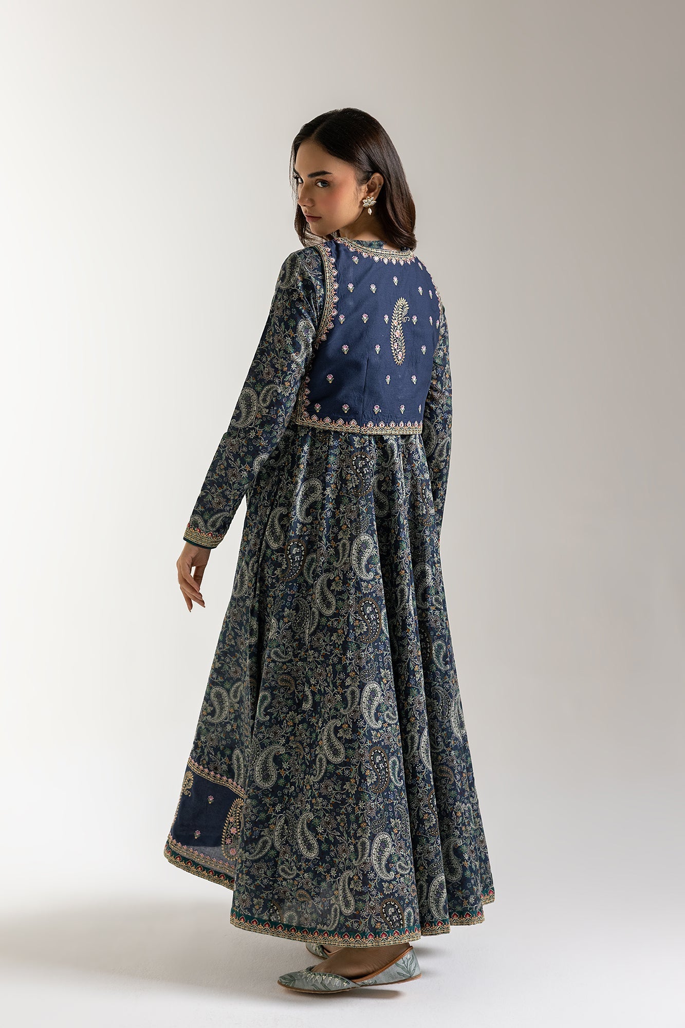 EMBROIDERED PISHWAS (E103/619/3283)