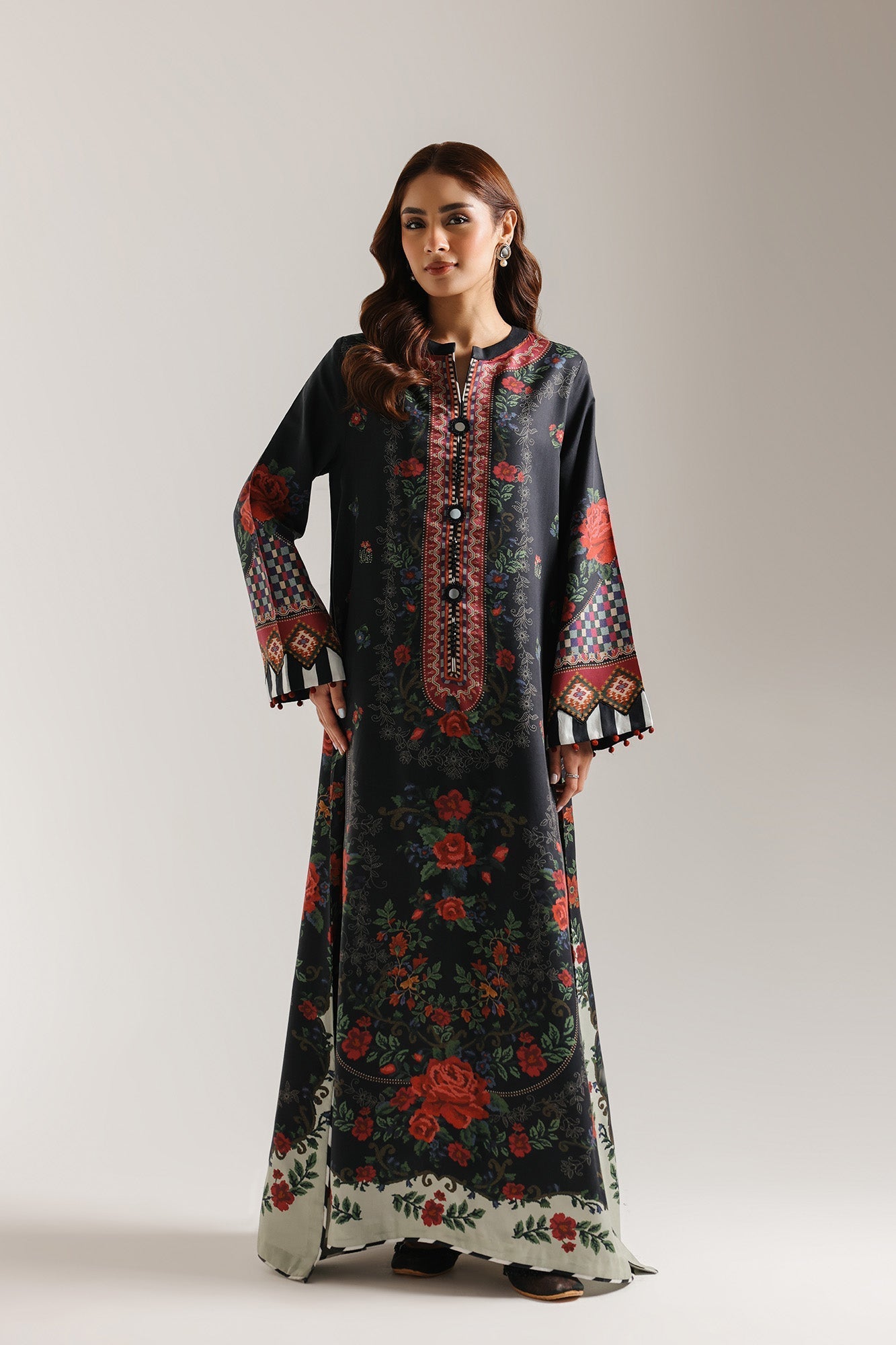 PRINTED KAFTAN (E3696/103/901)