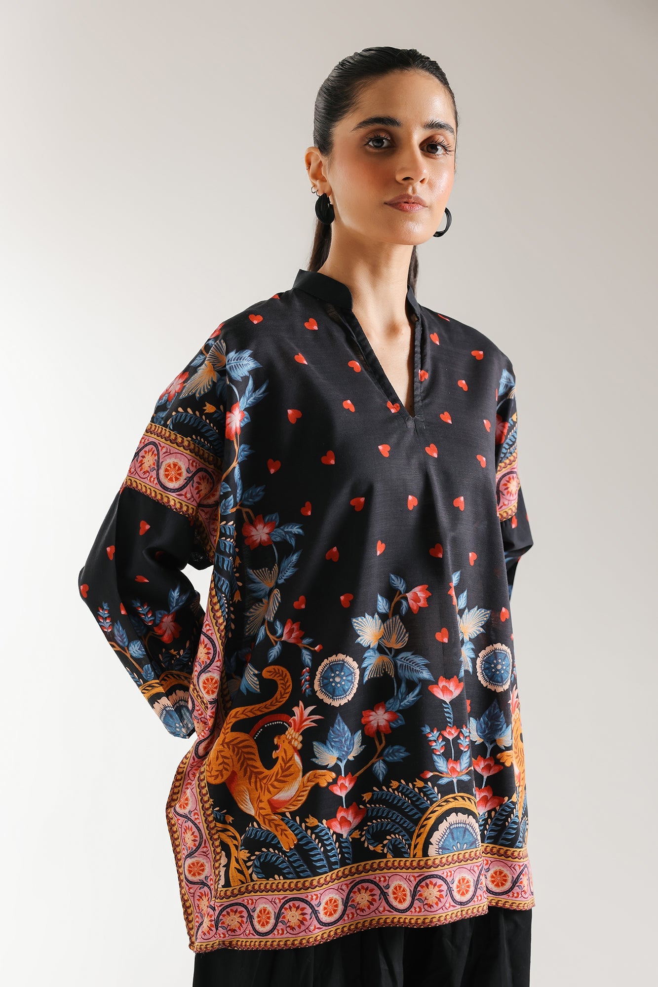 PRINTED KURTI (E5809/102/901)