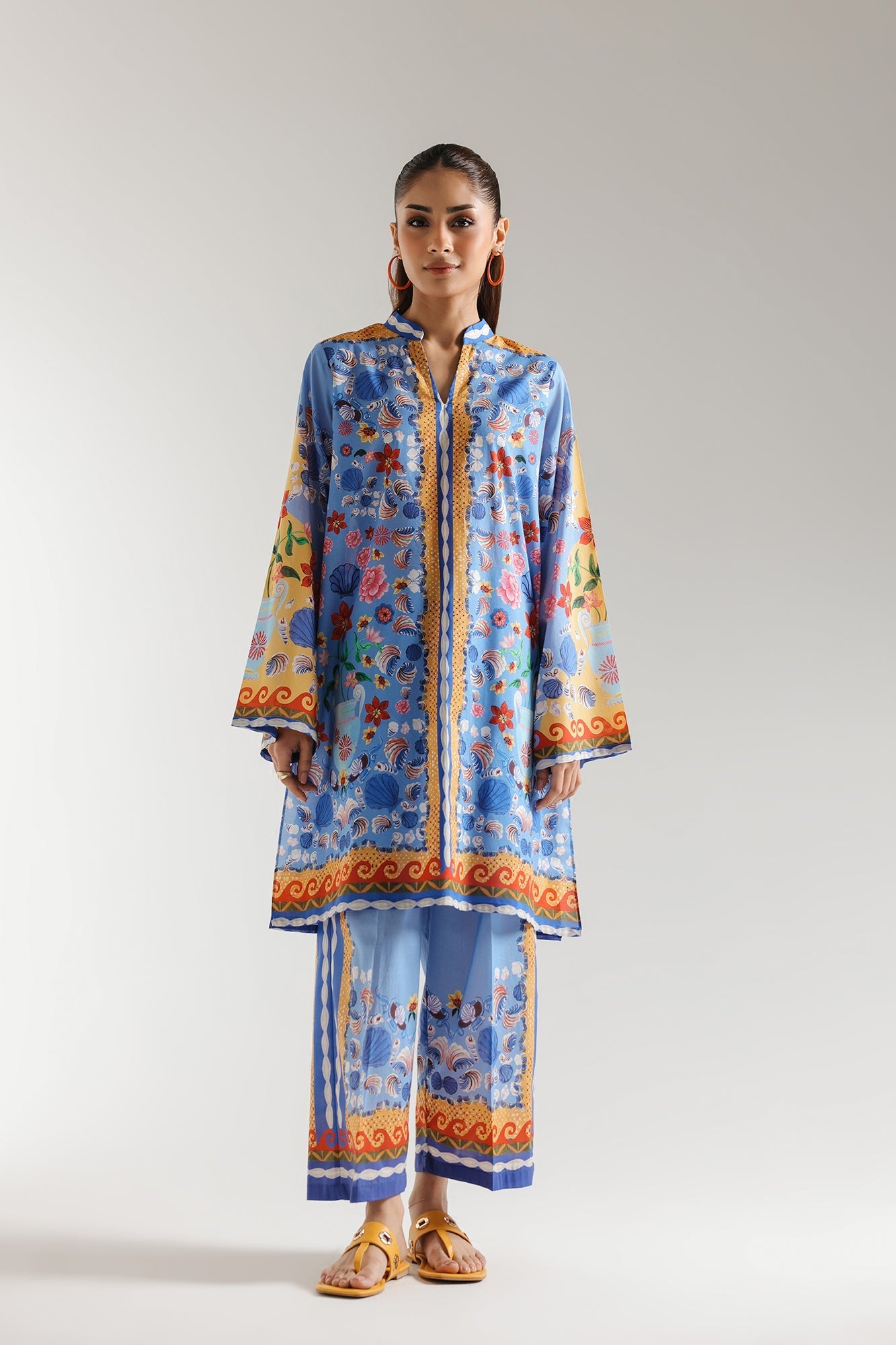 PRINTED SUIT (E102/604/6054)