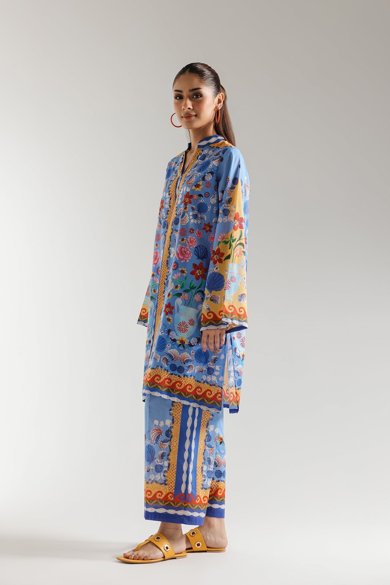 PRINTED SUIT (E102/604/6054)