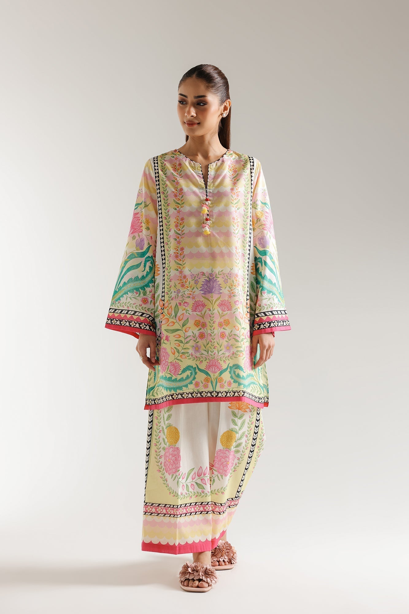 PRINTED SUIT (E102/110/6084)