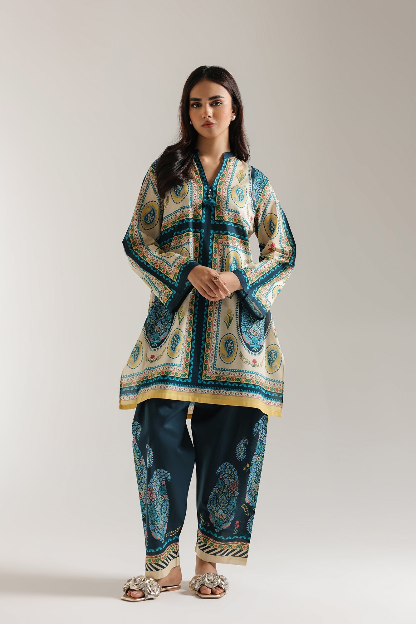 PRINTED SUIT (E102/618/6108)