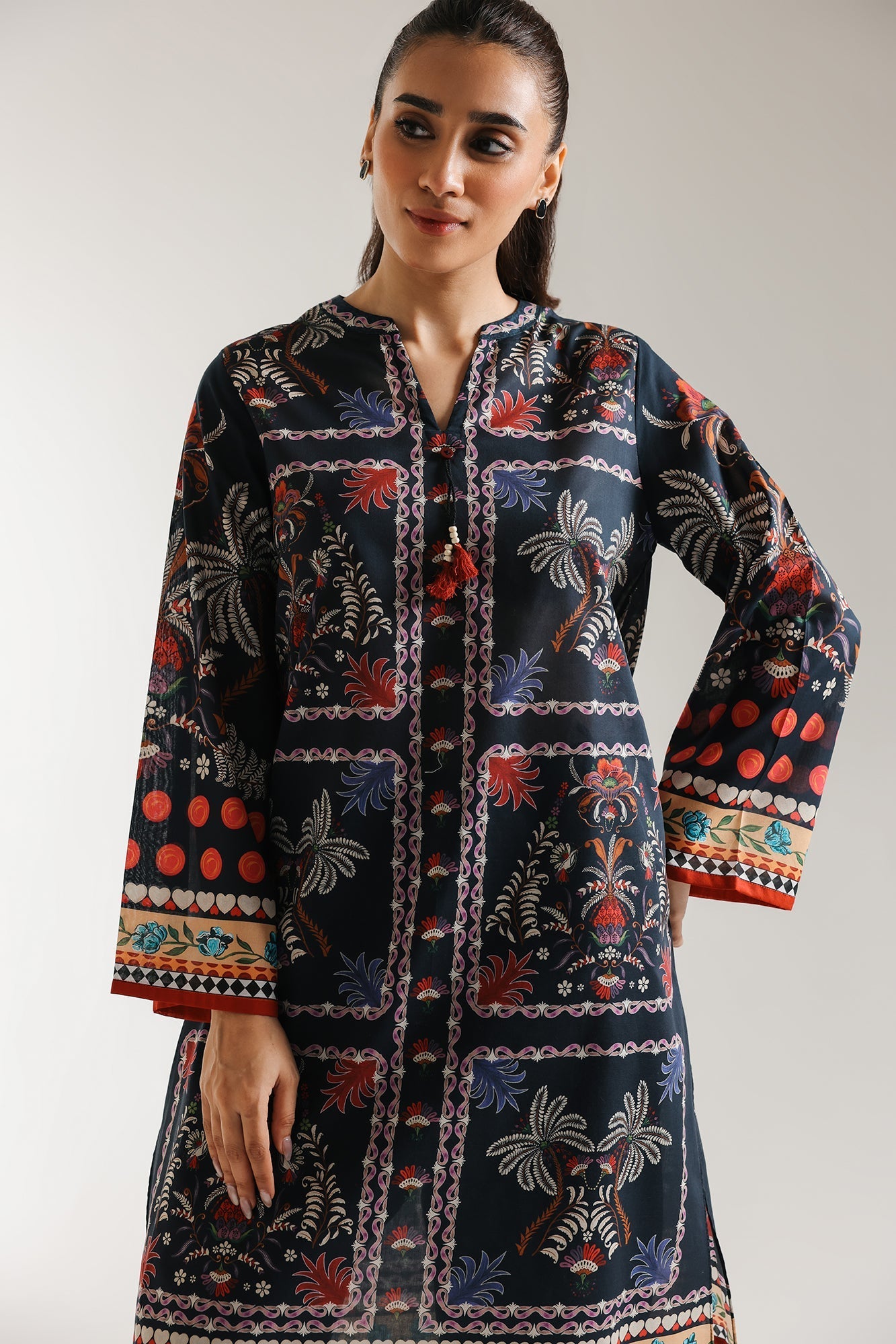 PRINTED SUIT (E6126/102/424)