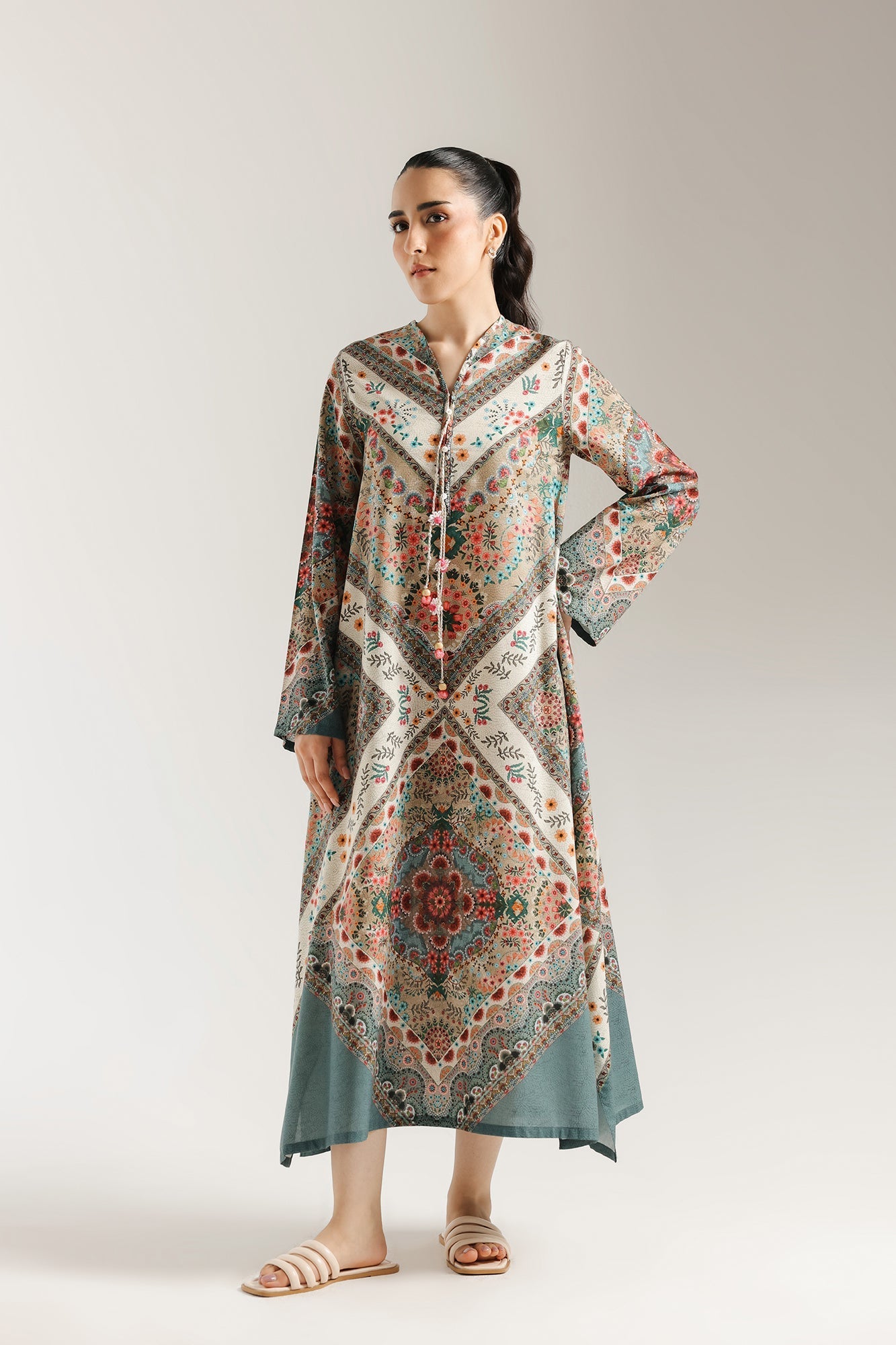 PRINTED DRESS (E6719/102/006)