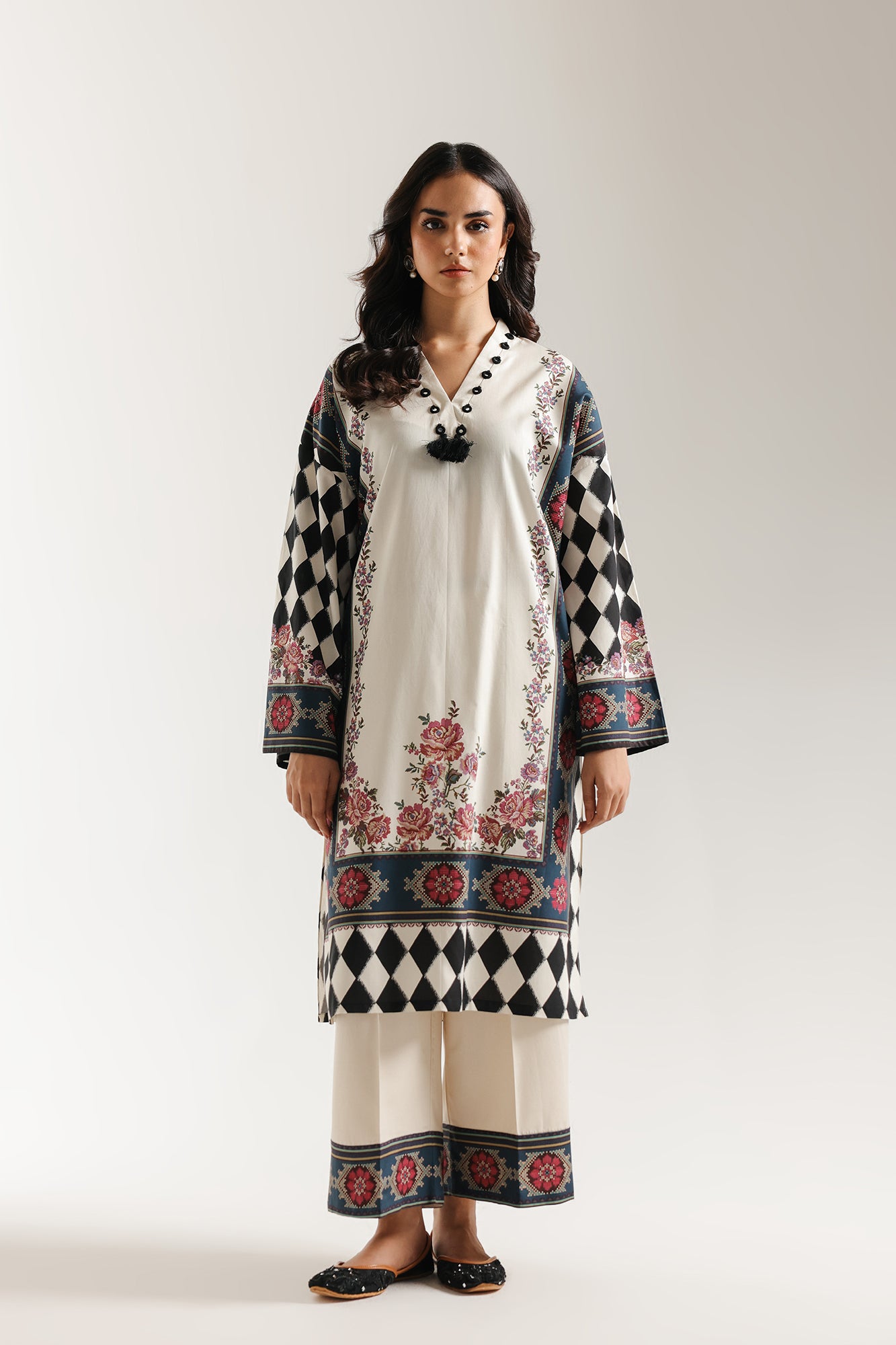 PRINTED SUIT (E7085/102/002)