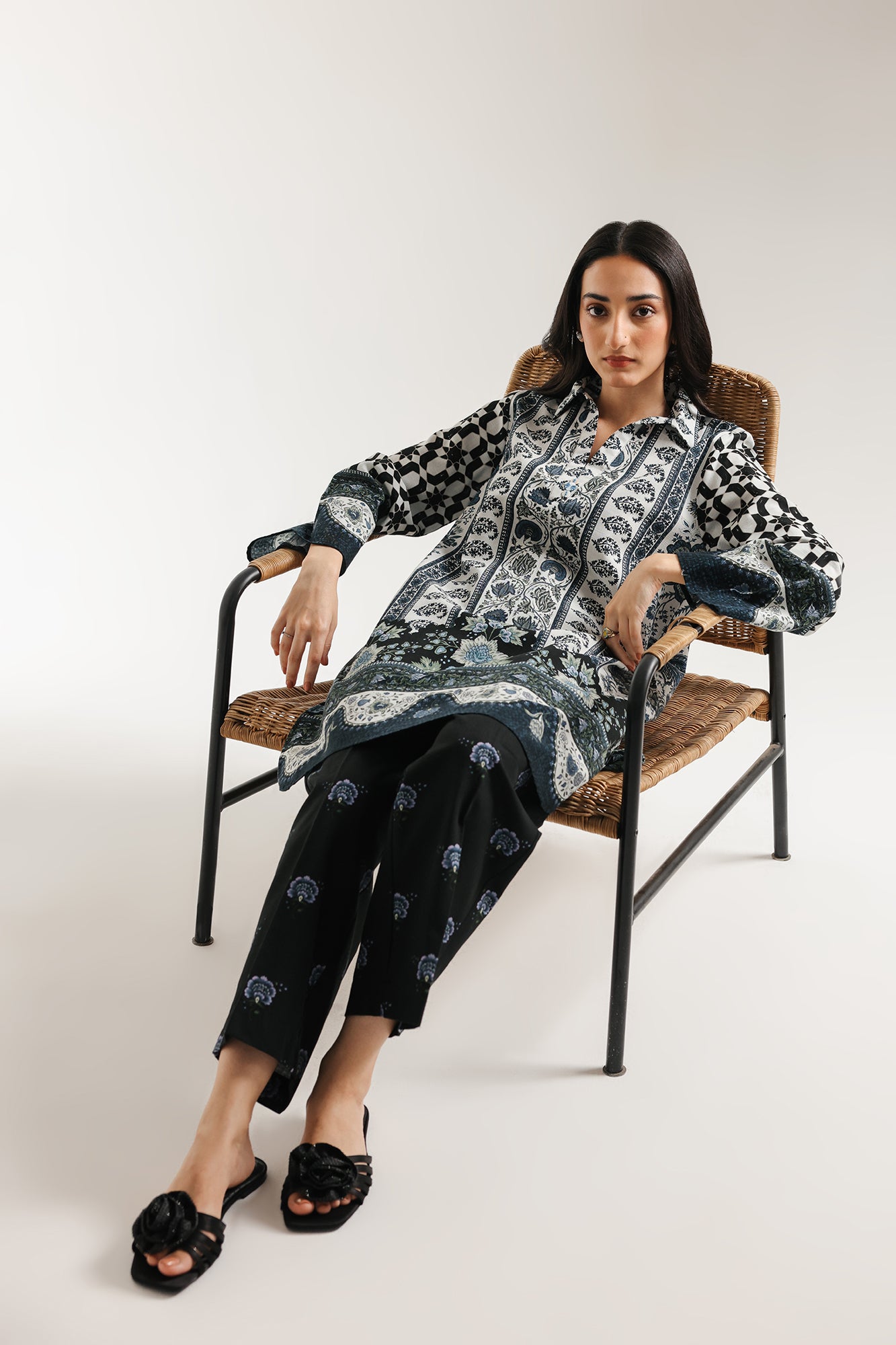 PRINTED SUIT (E7113/102/003)