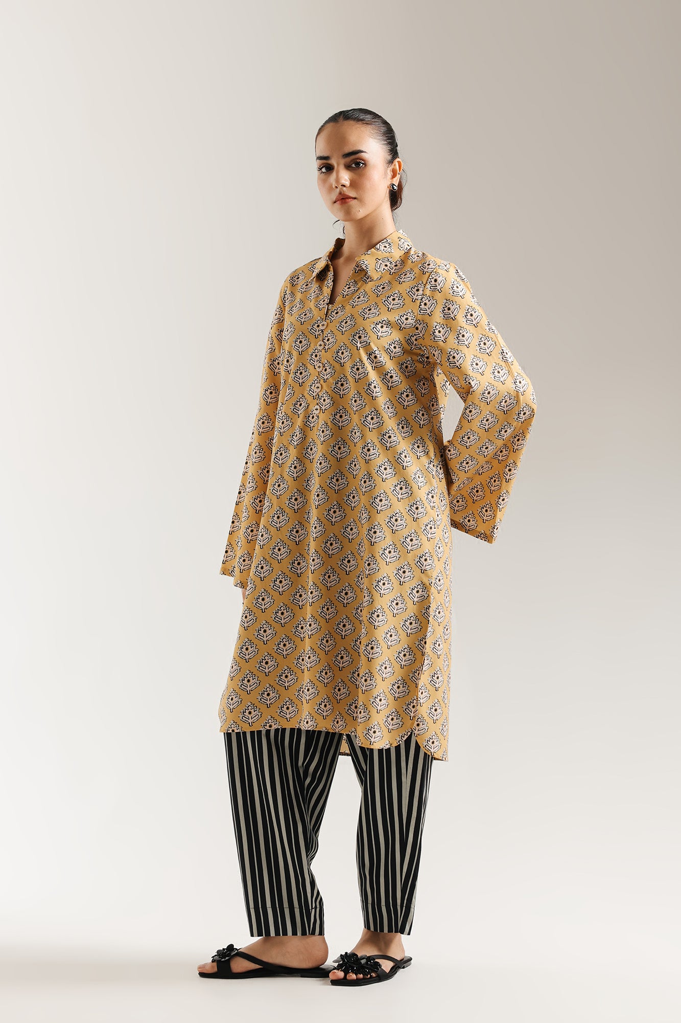 PRINTED SUIT (E7116/102/107)