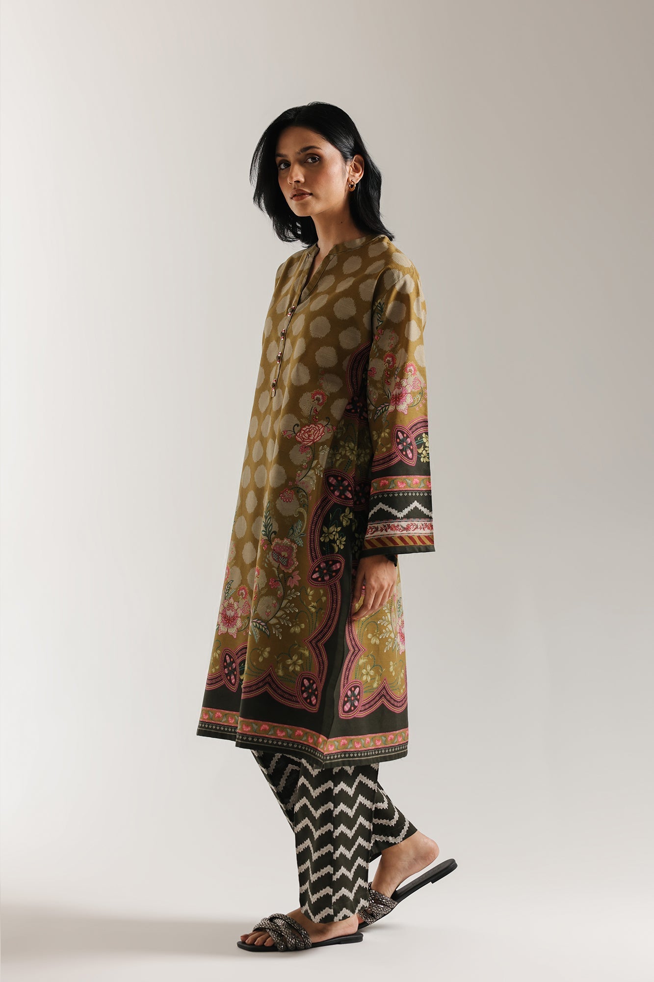 PRINTED SUIT (E7128/102/117)