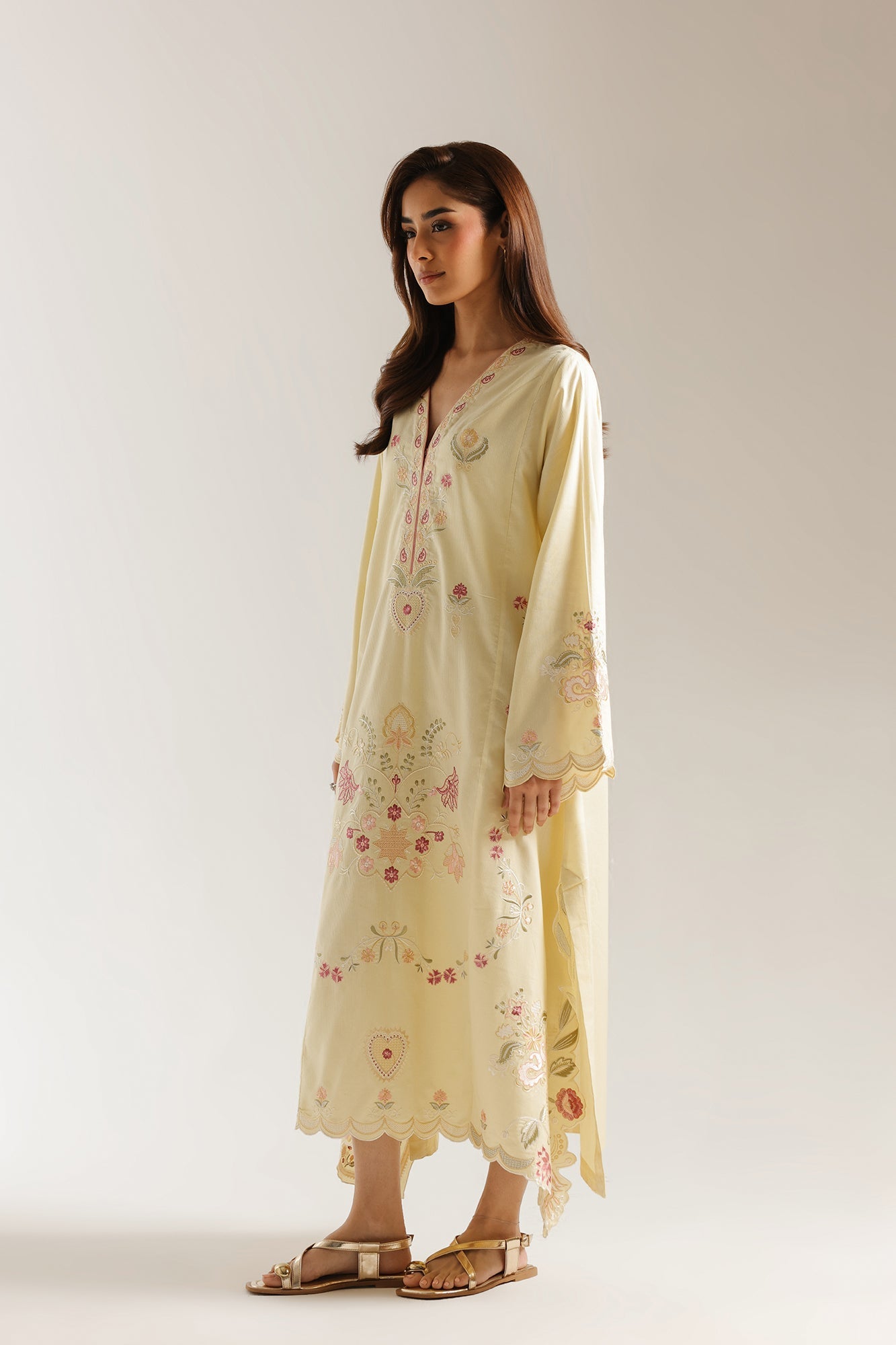 EMBROIDERED DRESS (E7517/102/115)