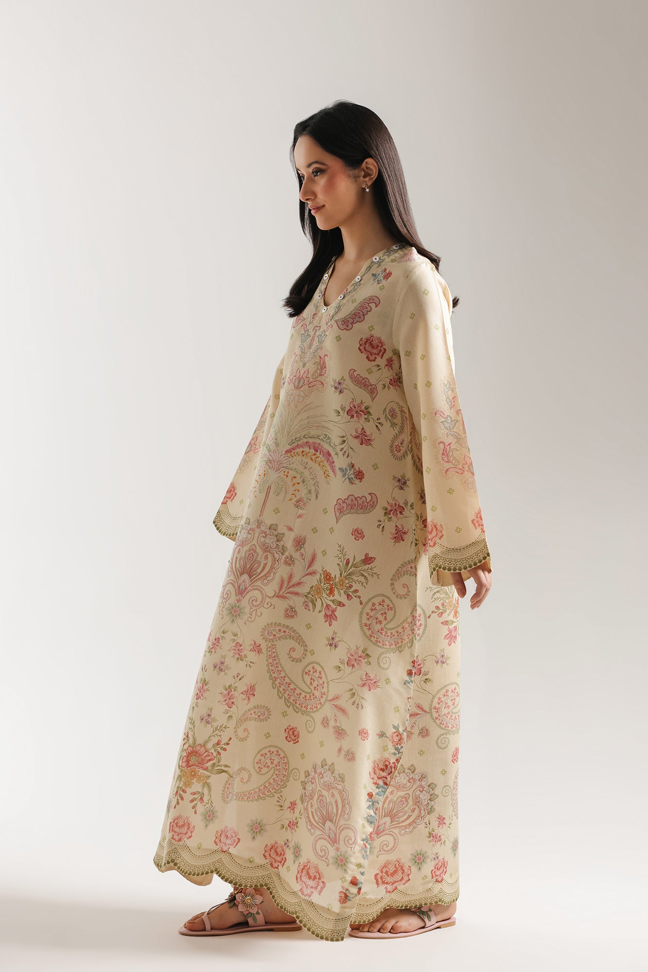 PRINTED KAFTAN (E7528/102/001)