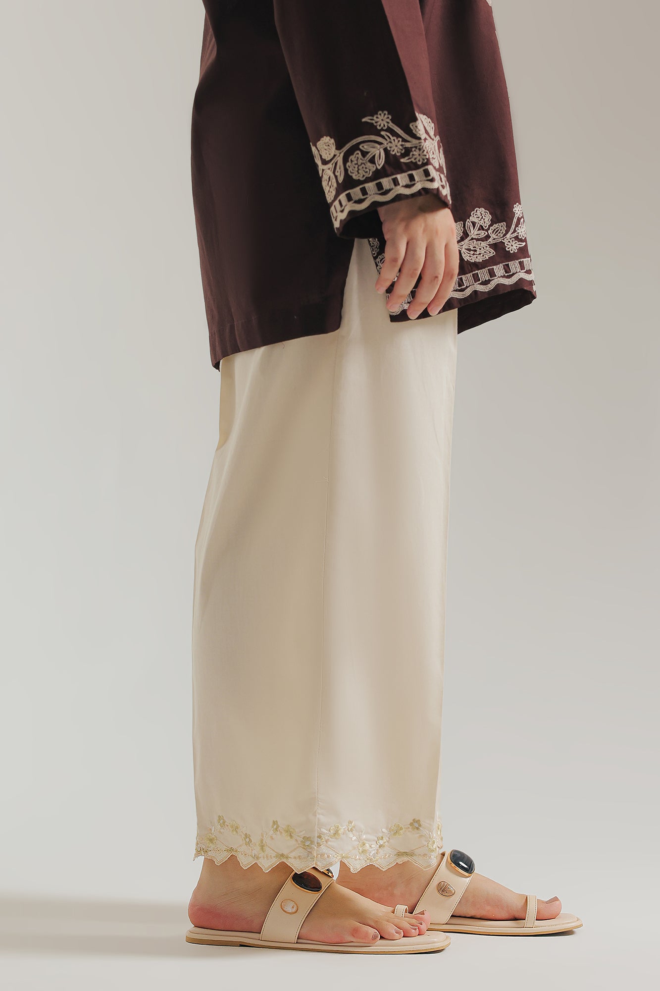 EMBROIDERED TROUSER (E7655/102/005)