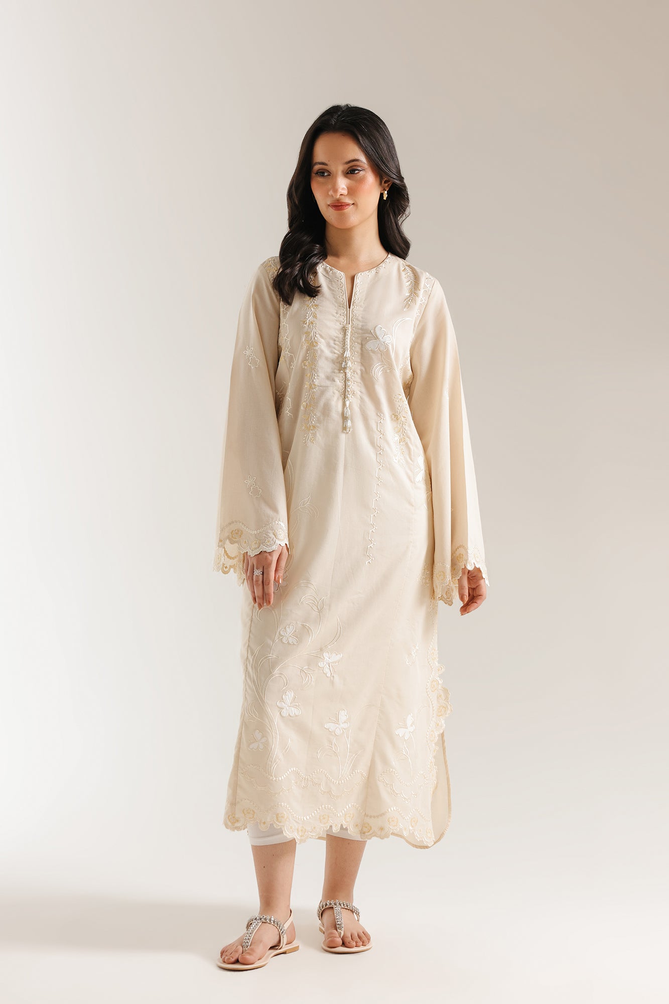 EMBROIDERED KAFTAN (E7724/102/006)