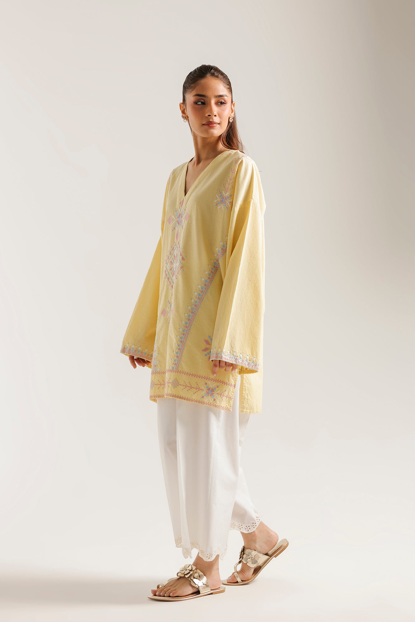 EMBROIDERED KURTI (E8008/102/110)