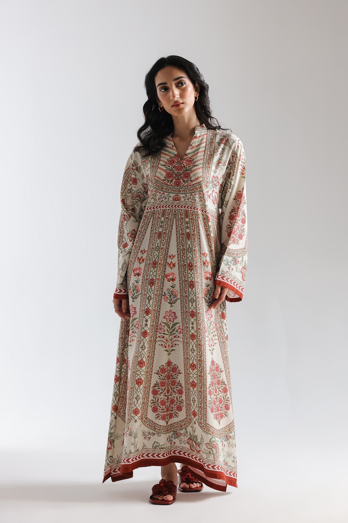 PRINTED DRESS (E8046/102/004)