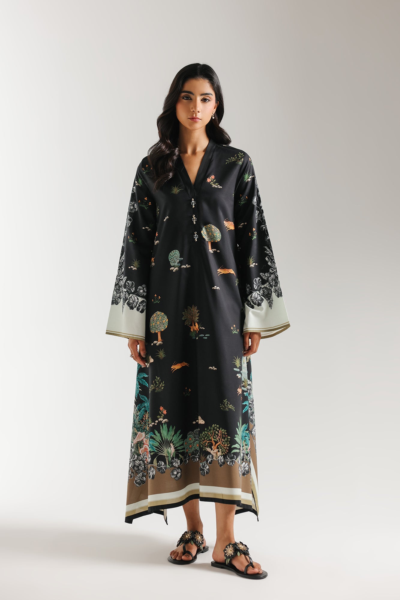 PRINTED KAFTAN (E8076/102/902)