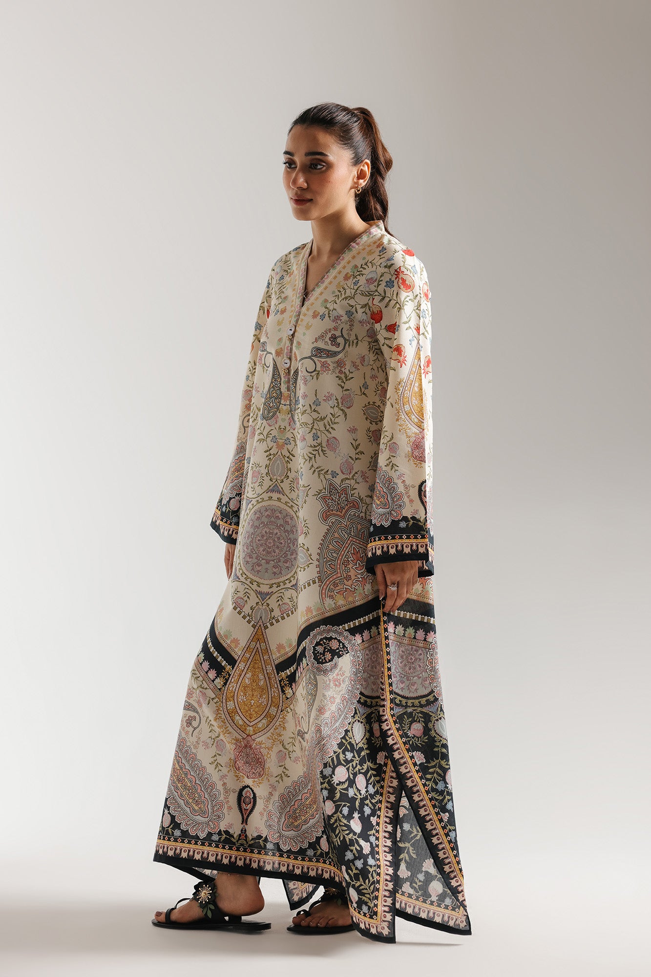 PRINTED KAFTAN (E8114/102/226)