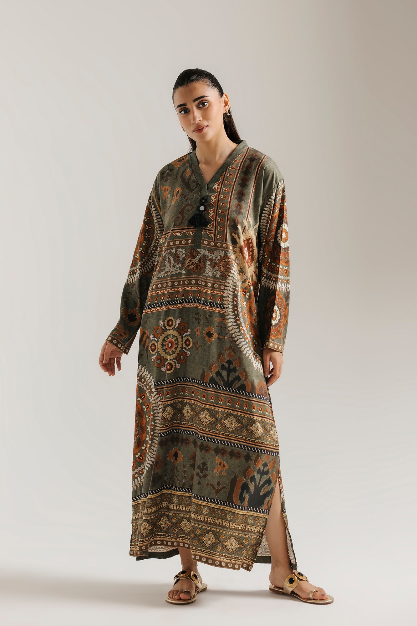 PRINTED KAFTAN (E9401-102-117)