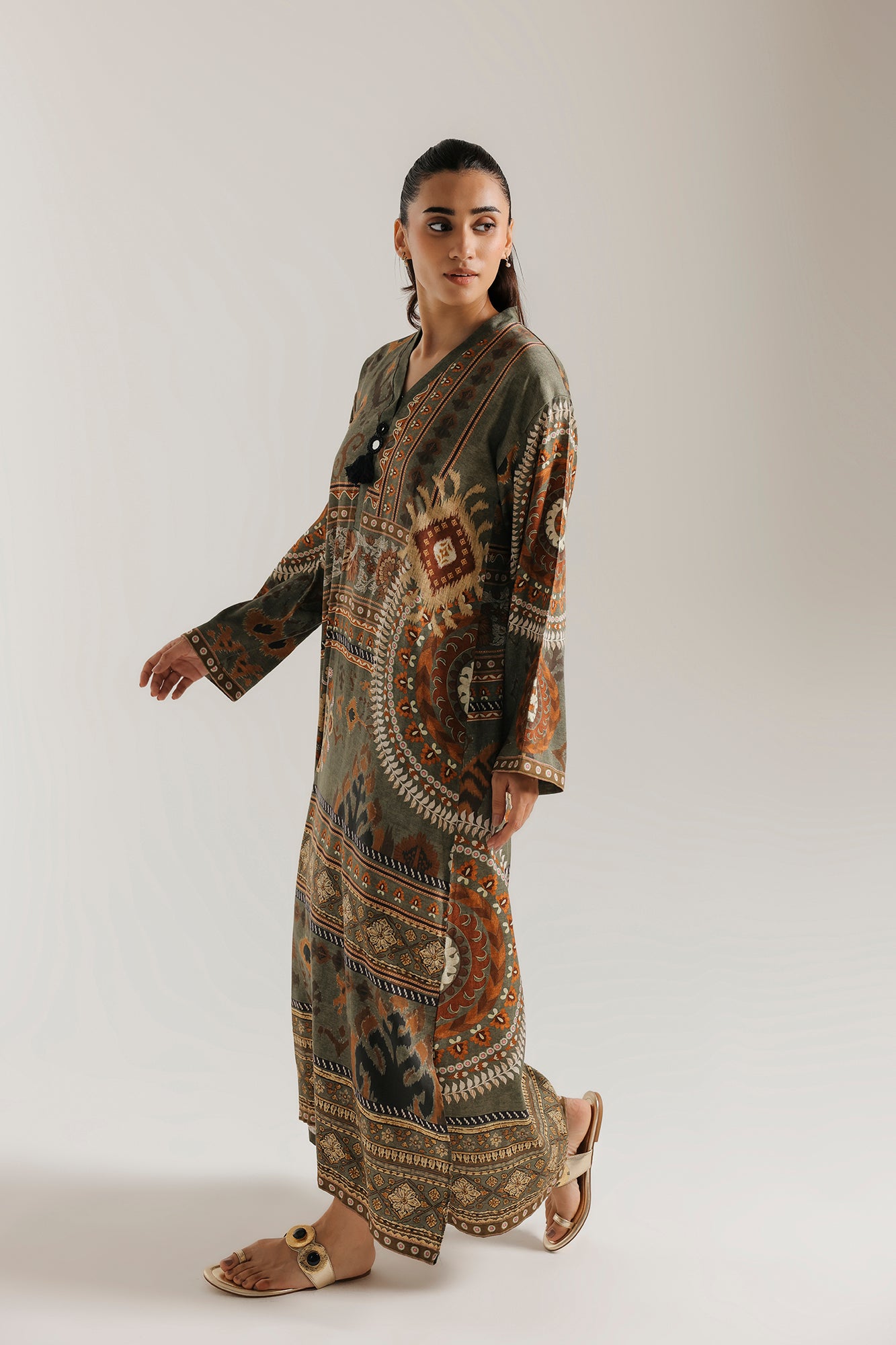 PRINTED KAFTAN (E9401-102-117)